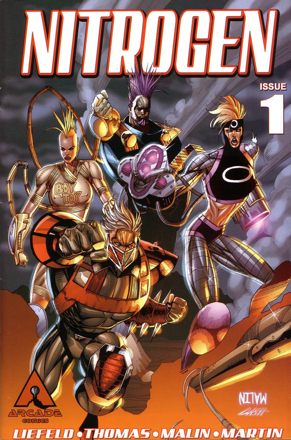Read online Nitrogen comic -  Issue # Full - 1