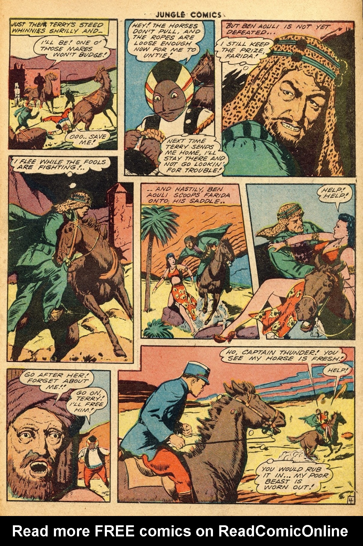 Read online Jungle Comics comic -  Issue #51 - 47