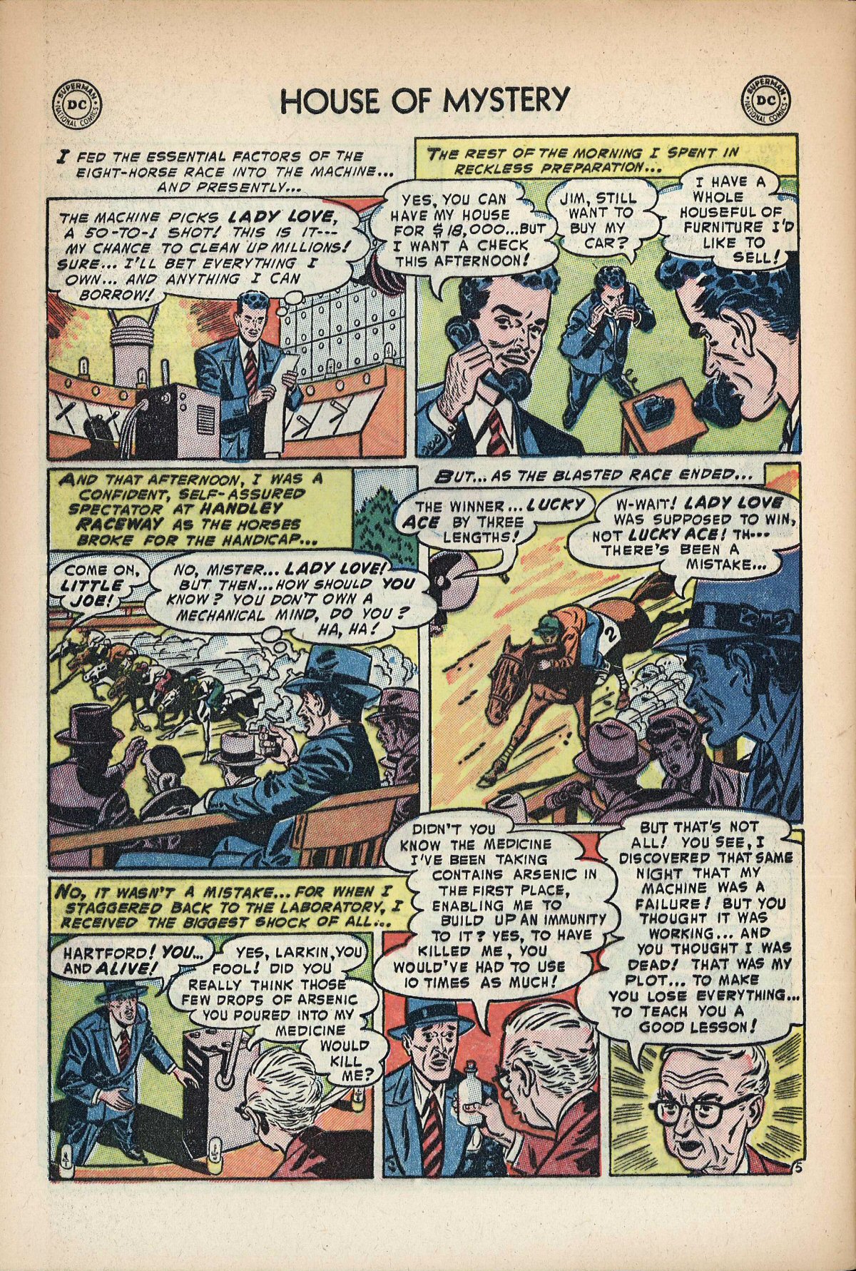 Read online House of Mystery (1951) comic -  Issue #18 - 32