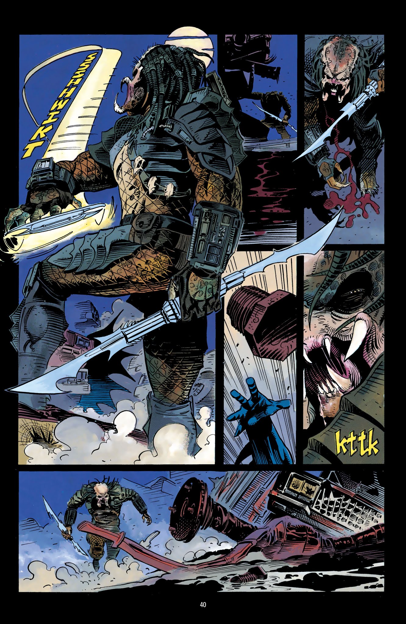 Read online DC Comics/Dark Horse Comics: Batman vs. Predator comic -  Issue # TPB (Part 1) - 37