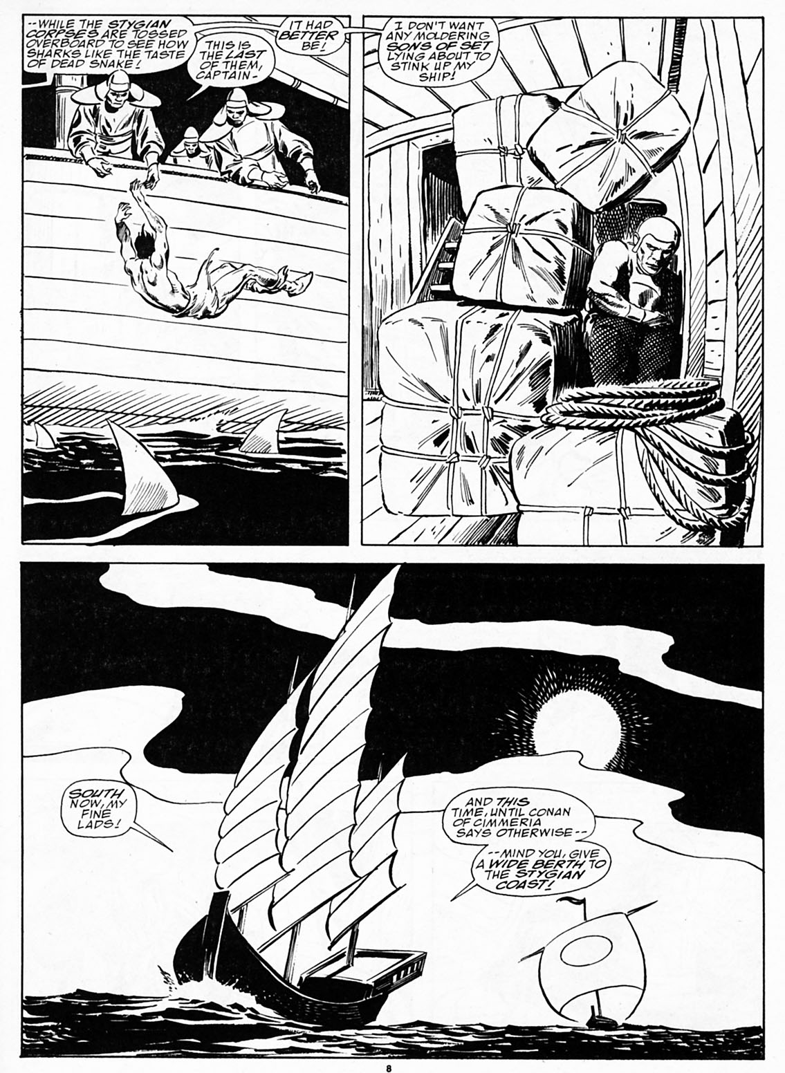 The Savage Sword Of Conan issue 191 - Page 10