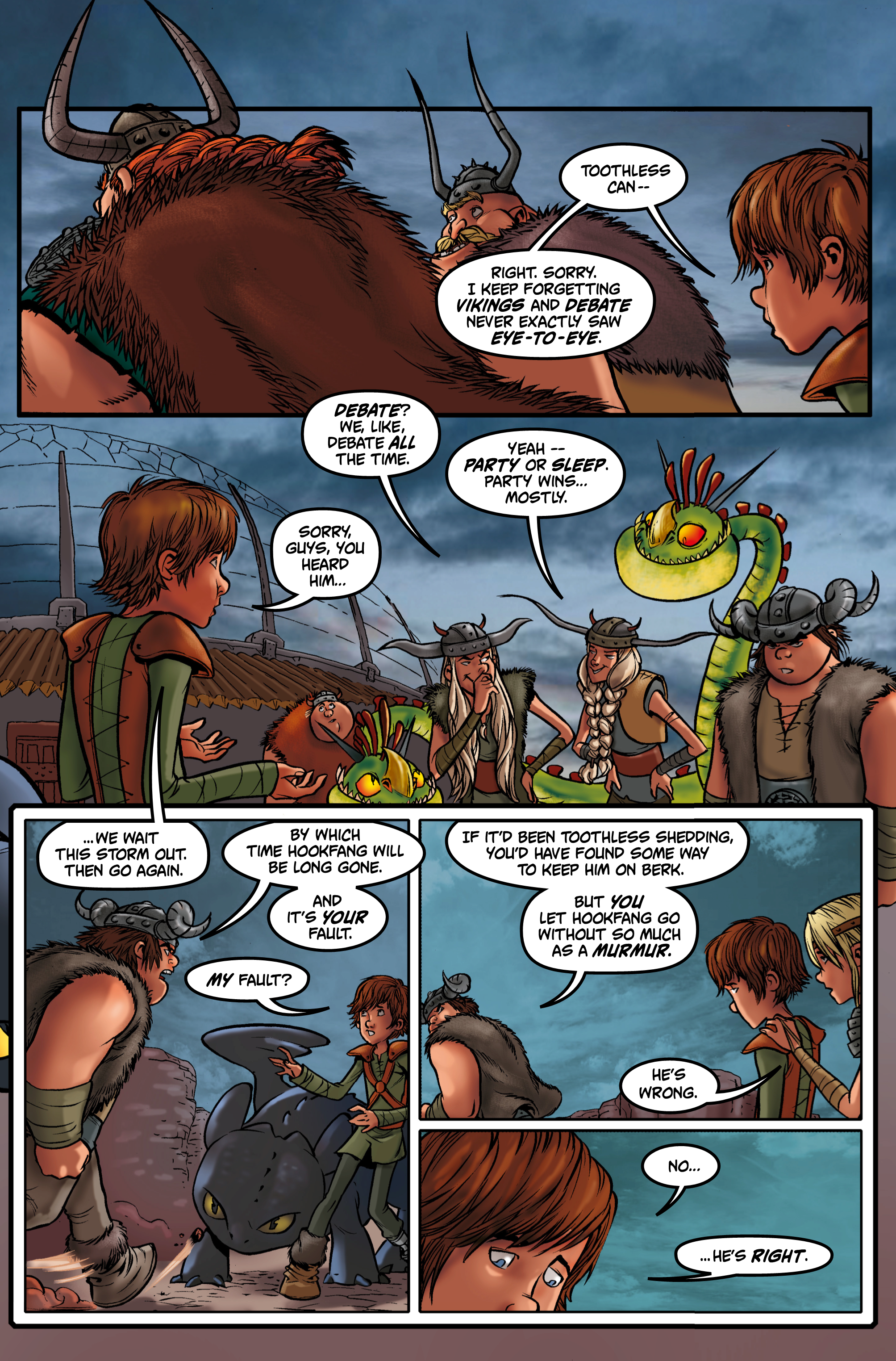 Read online Dragons Riders of Berk: Tales from Berk comic -  Issue # TPB - 24