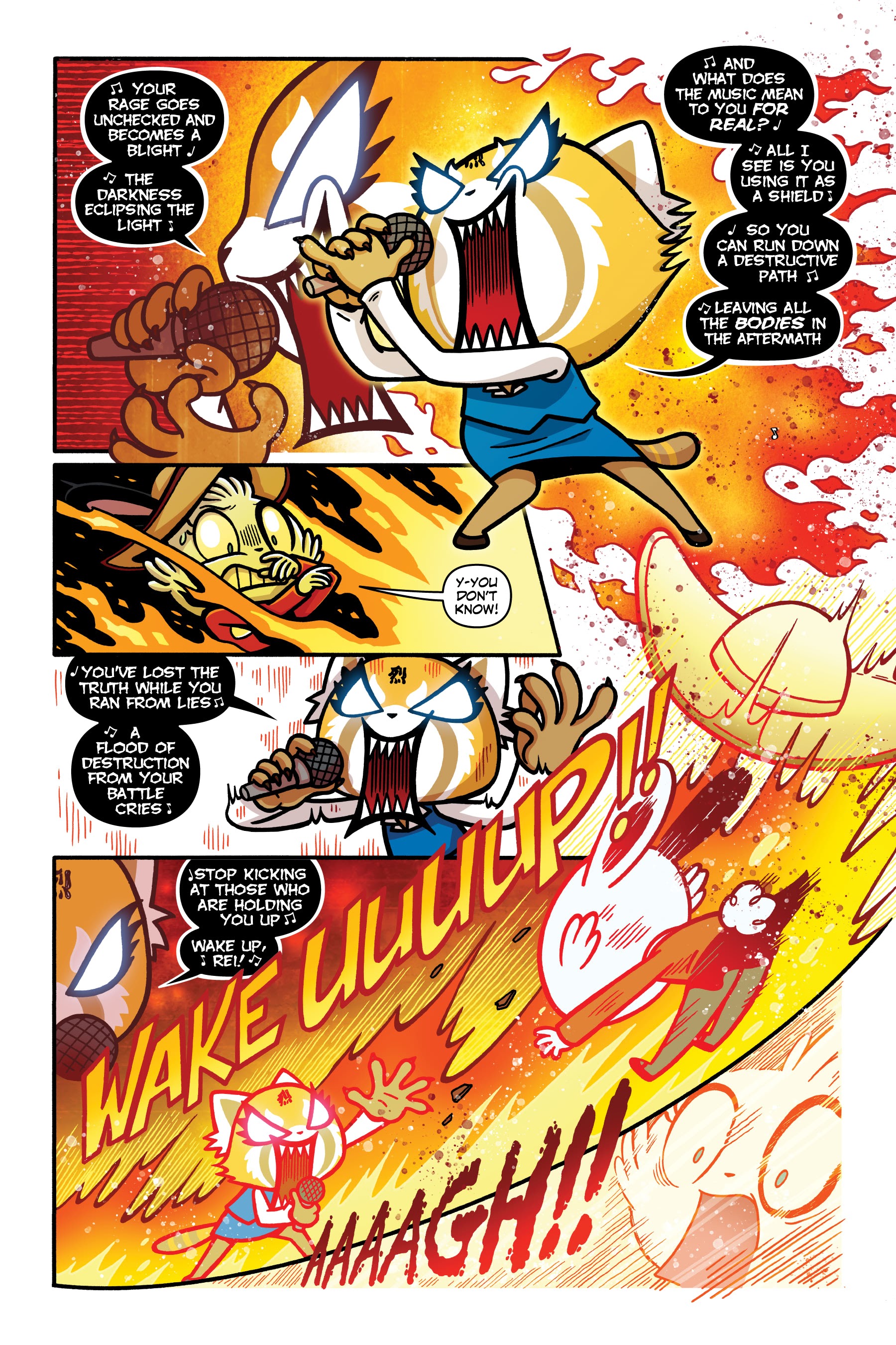 Read online Aggretsuko: Little Rei of Sunshine comic -  Issue # TPB - 66