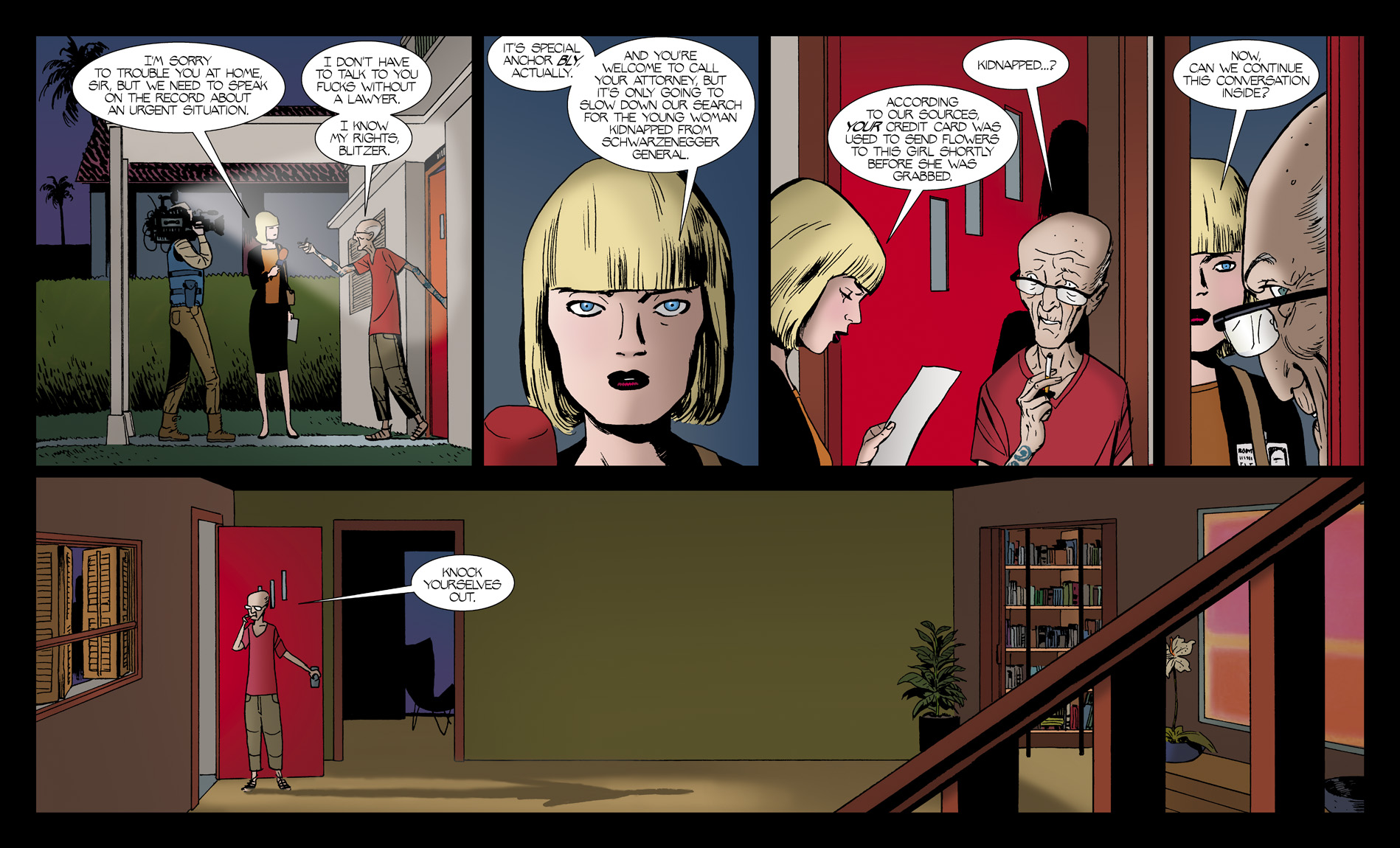 Read online The Private Eye comic -  Issue #8 - 8