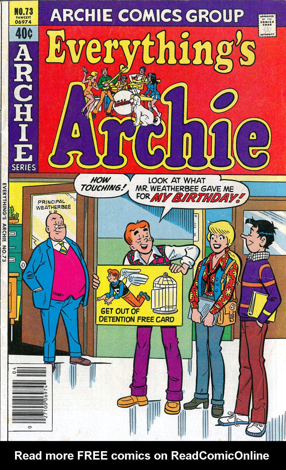 Read online Everything's Archie comic -  Issue #73 - 1