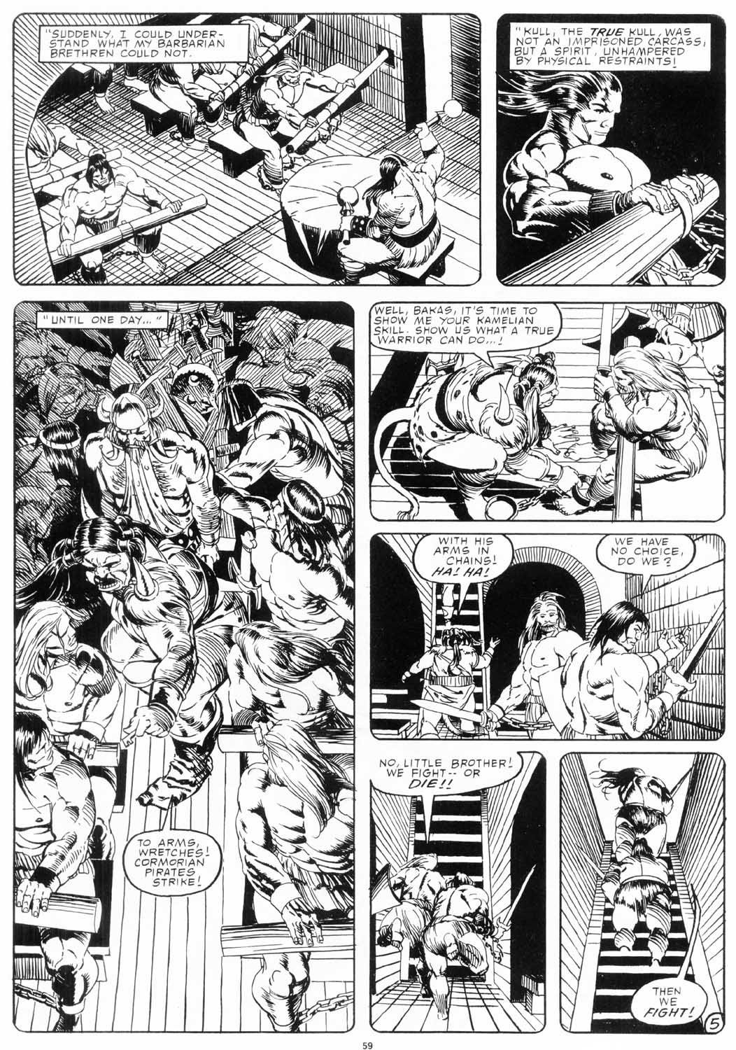 Read online The Savage Sword Of Conan comic -  Issue #152 - 60