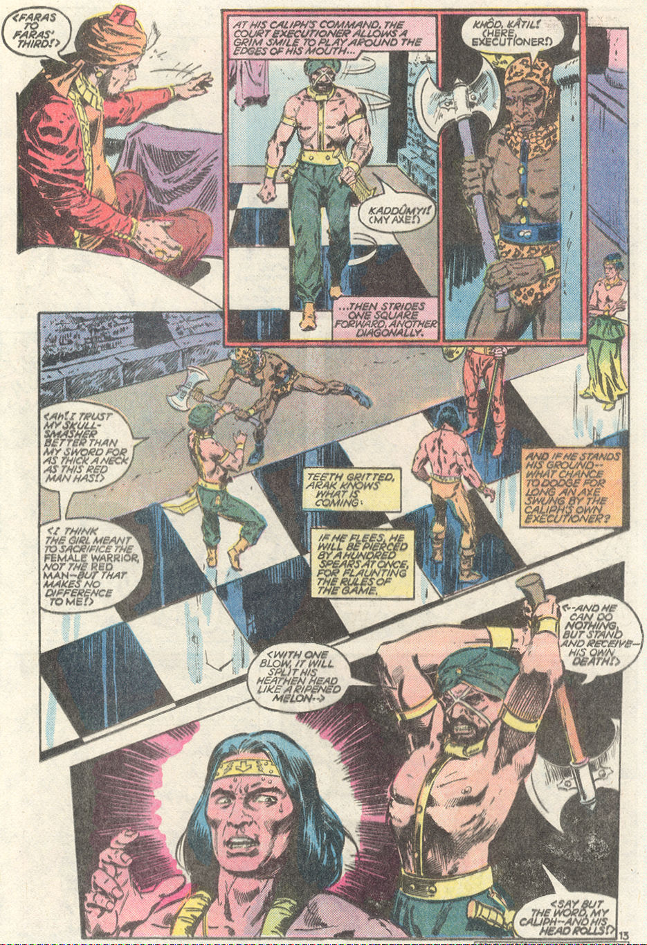 Read online Arak Son of Thunder comic -  Issue #40 - 13