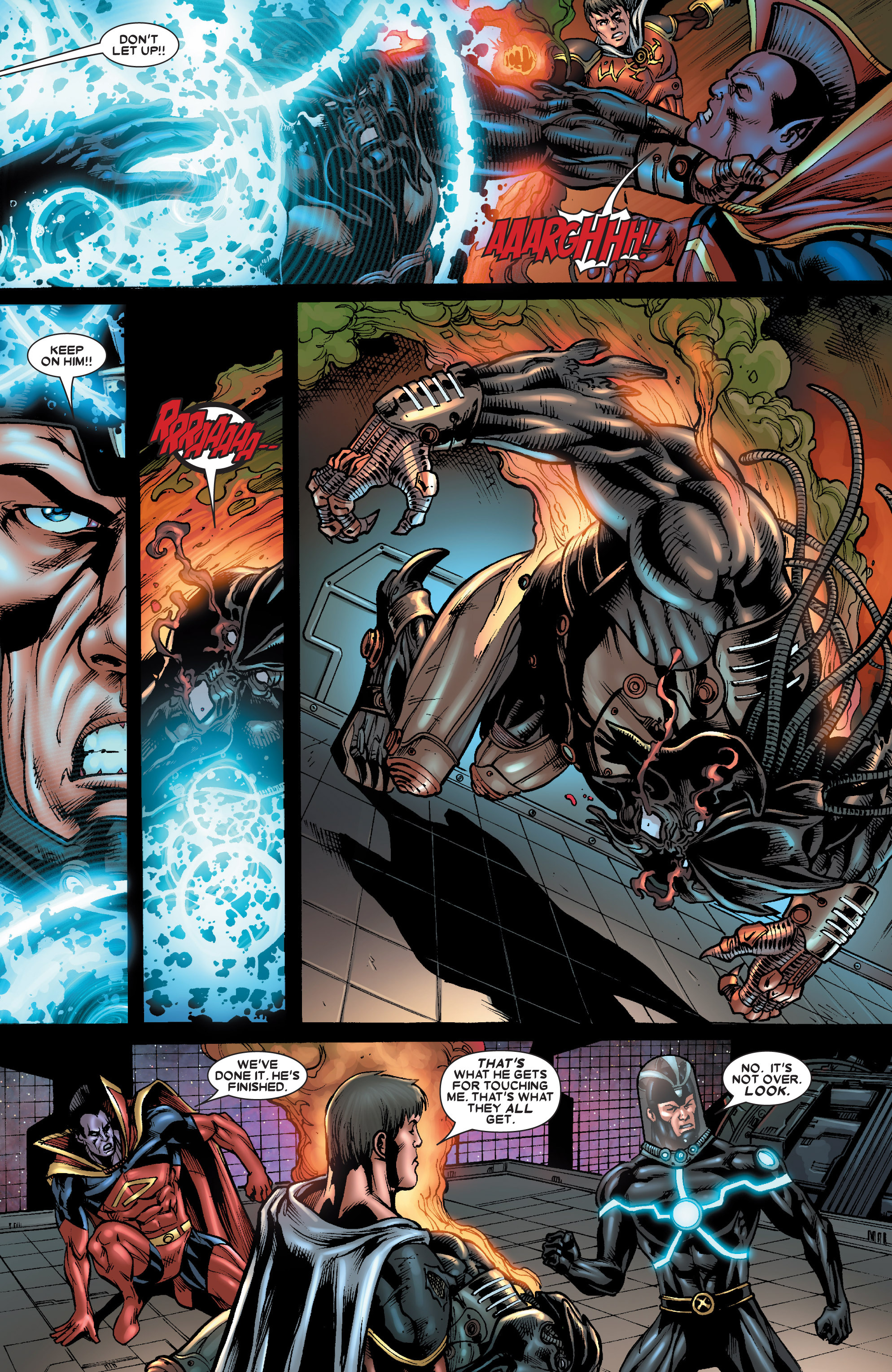Read online X-Men: Emperor Vulcan comic -  Issue #4 - 17