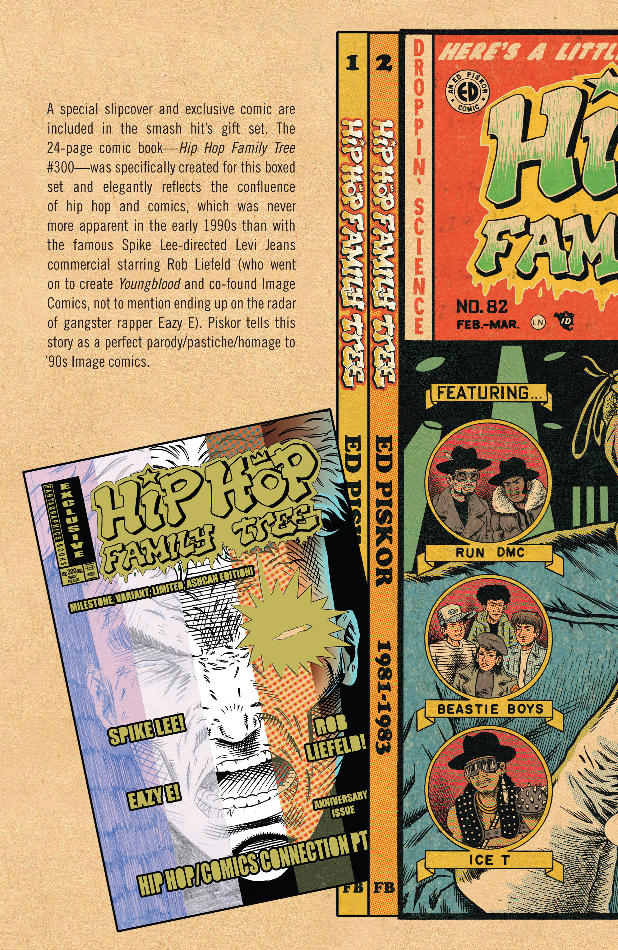 Read online Free Comic Book Day 2015 comic -  Issue # Hip Hop Family Tree Three-in-One - Featuring Cosplayers - 34