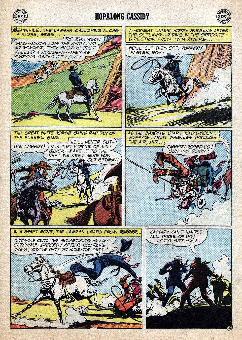 Read online Hopalong Cassidy comic -  Issue #102 - 17