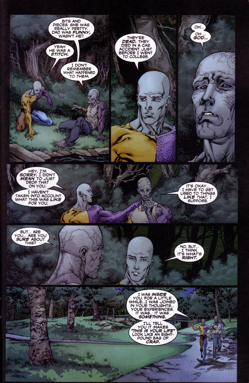 Read online Outsiders (2003) comic -  Issue #7 - 22