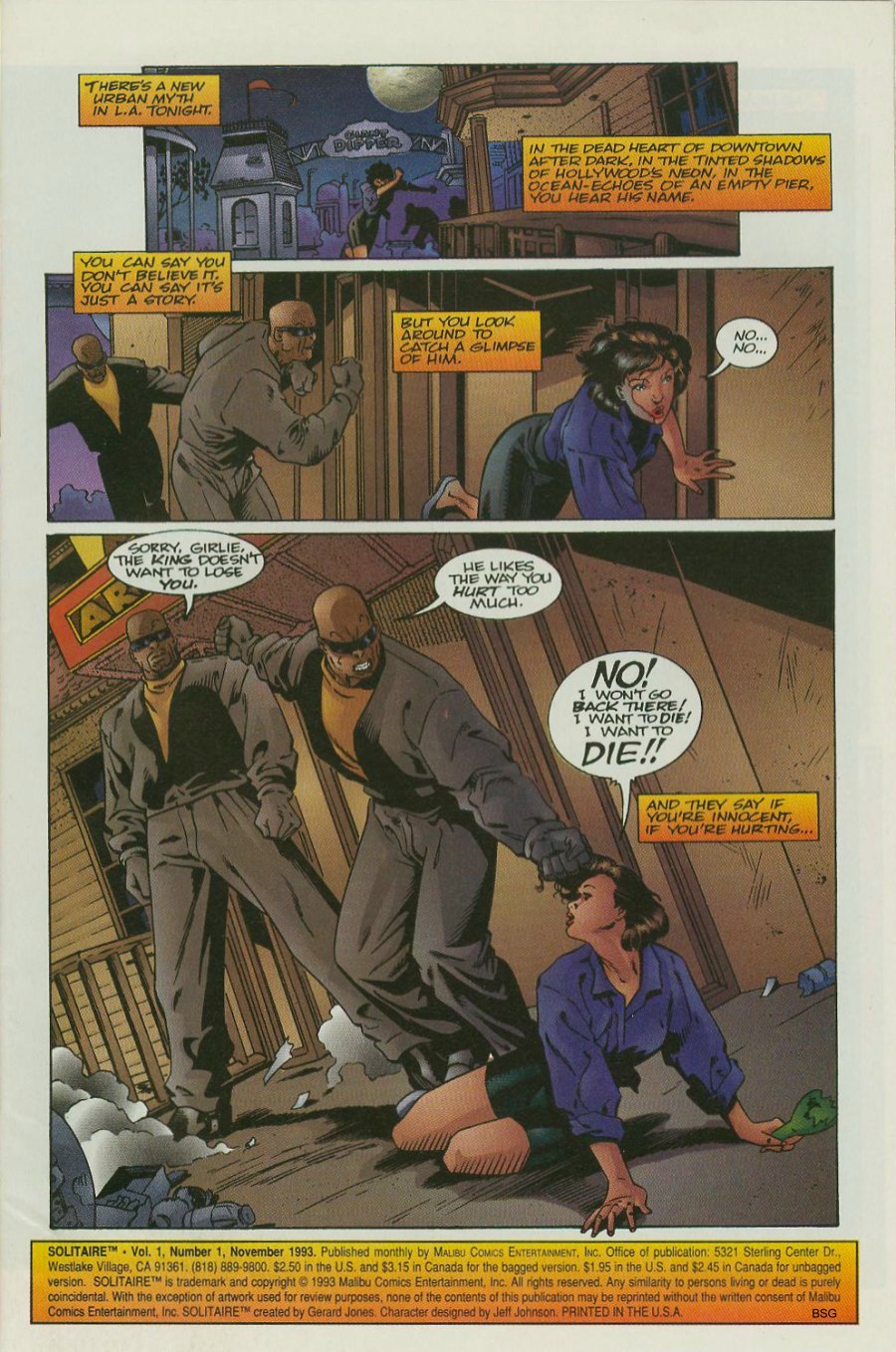 Read online Solitaire comic -  Issue #1 - 3