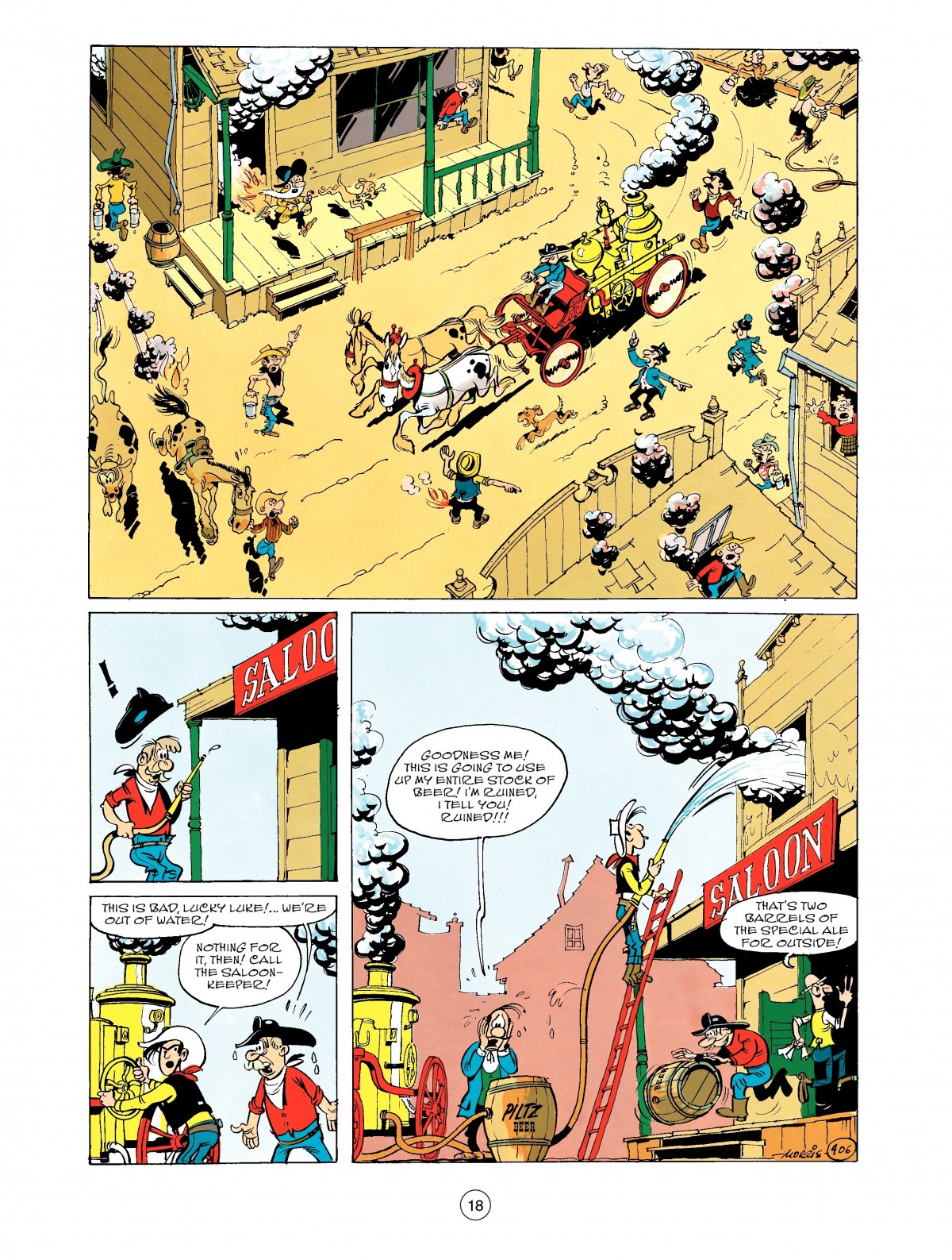 Read online A Lucky Luke Adventure comic -  Issue #43 - 18