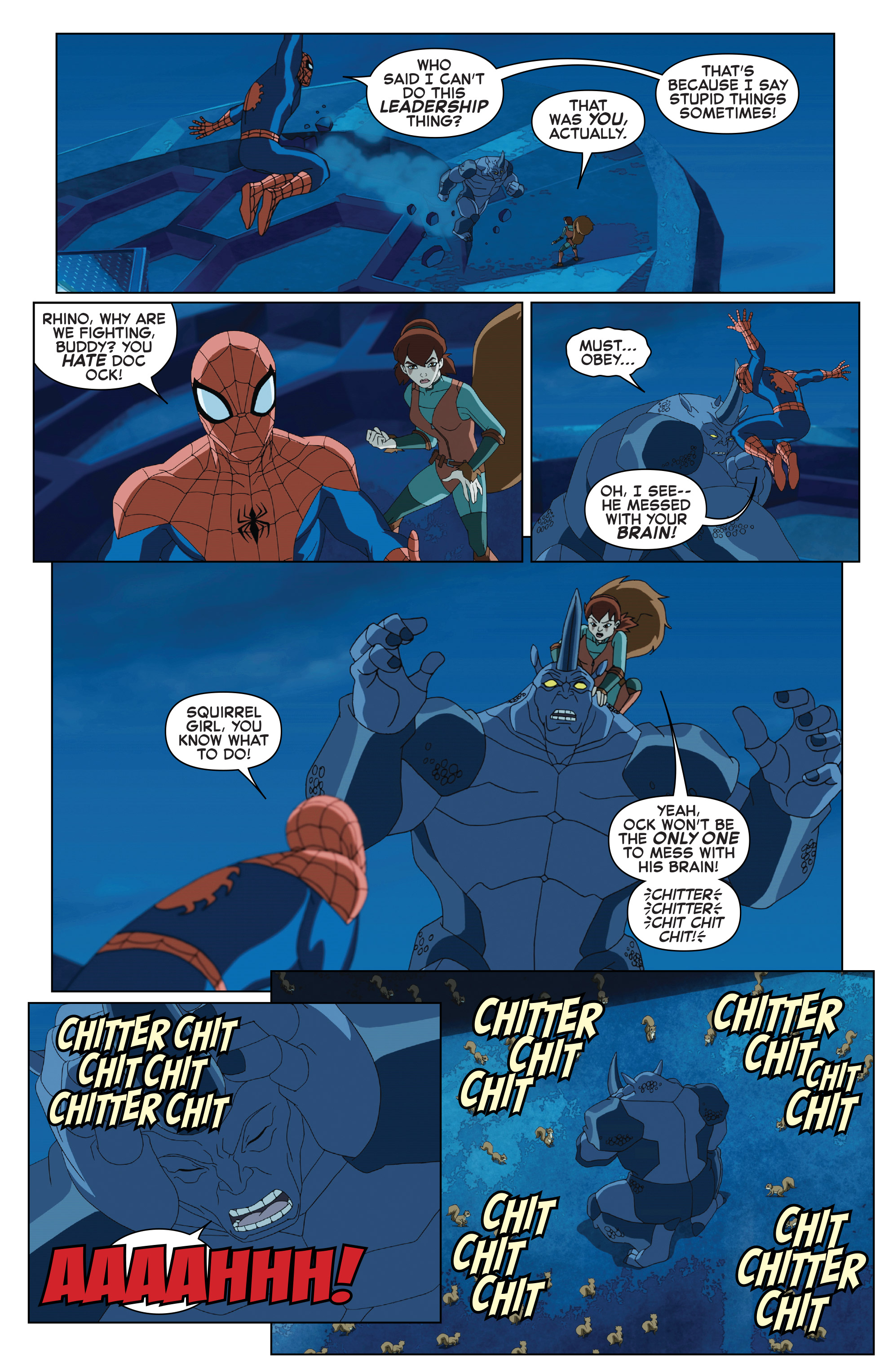 Read online Marvel Universe Ultimate Spider-Man Vs. The Sinister Six comic -  Issue #10 - 12