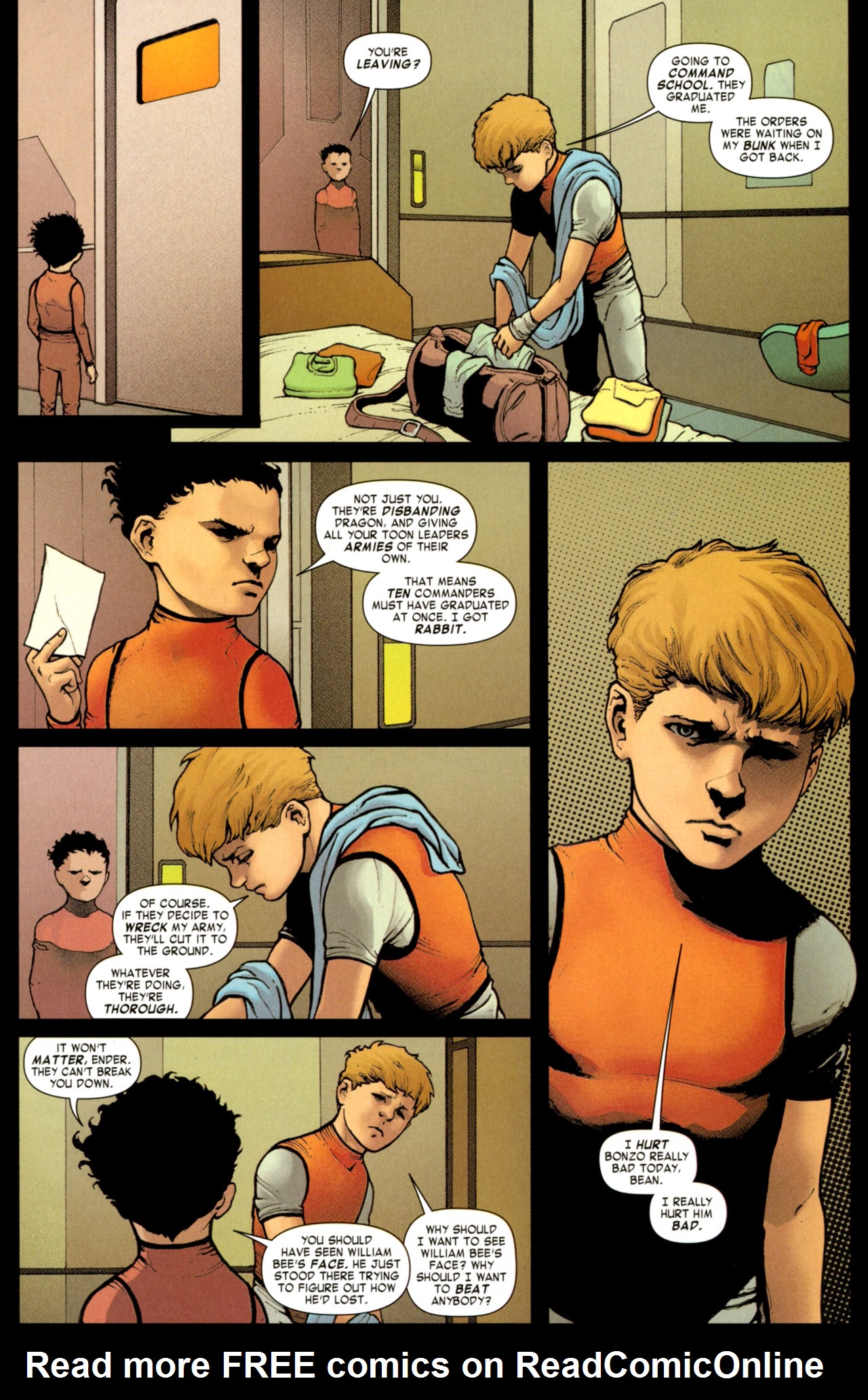 Read online Ender's Shadow: Command School comic -  Issue #3 - 22