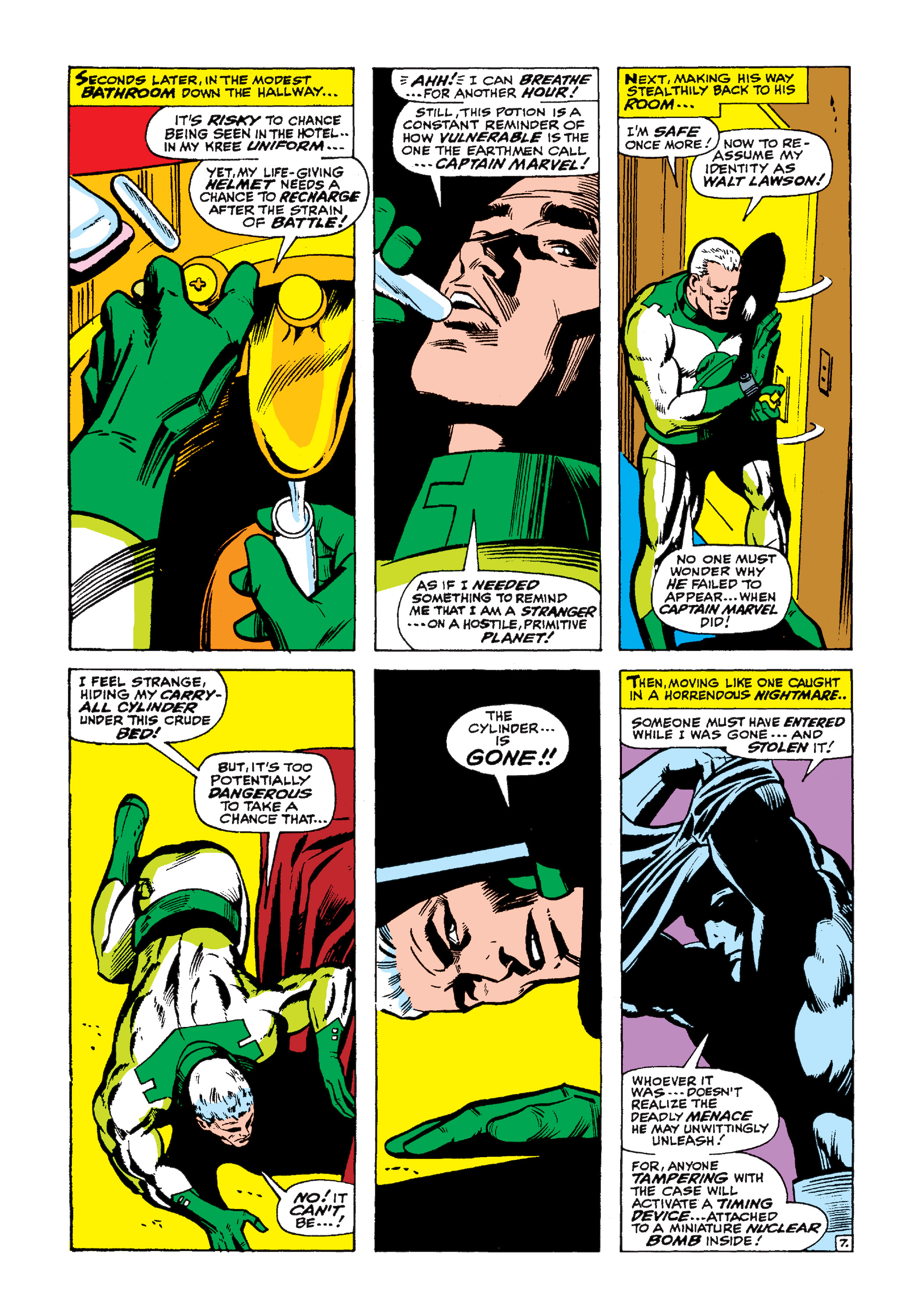 Read online Marvel Masterworks: Captain Marvel comic -  Issue # TPB 1 (Part 1) - 73
