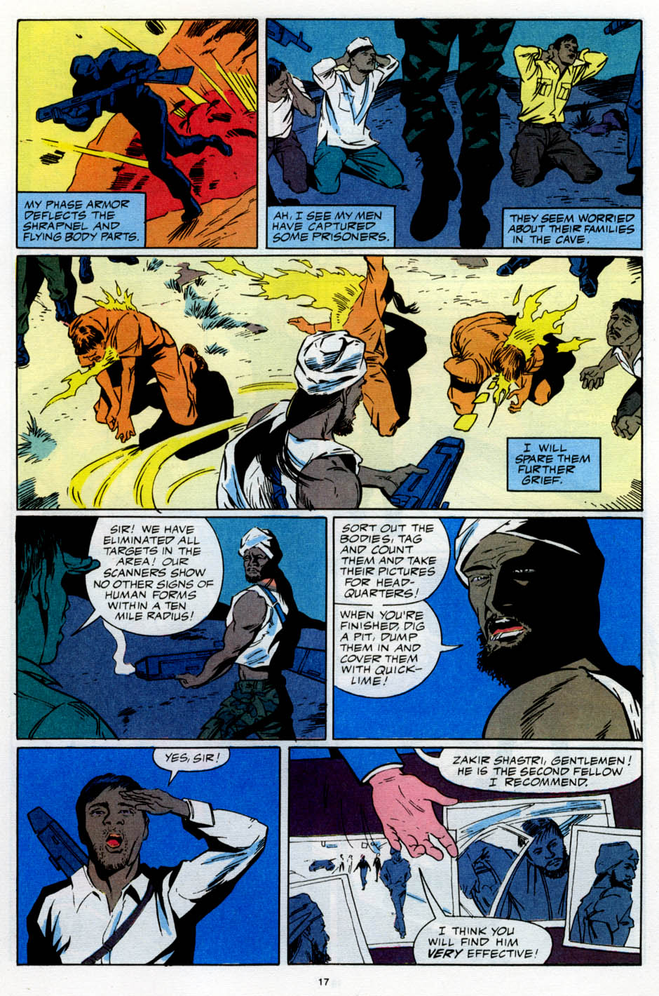 Read online Strikeforce: Morituri comic -  Issue #24 - 19