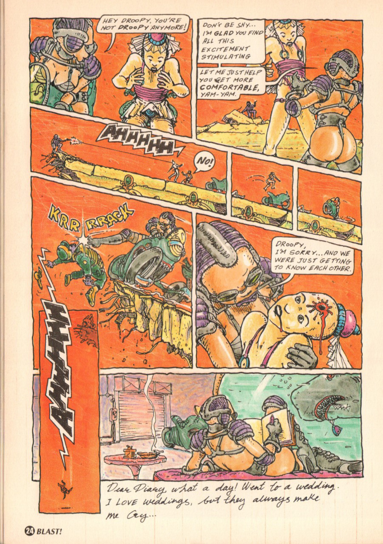 Read online Blast (1991) comic -  Issue #3 - 26