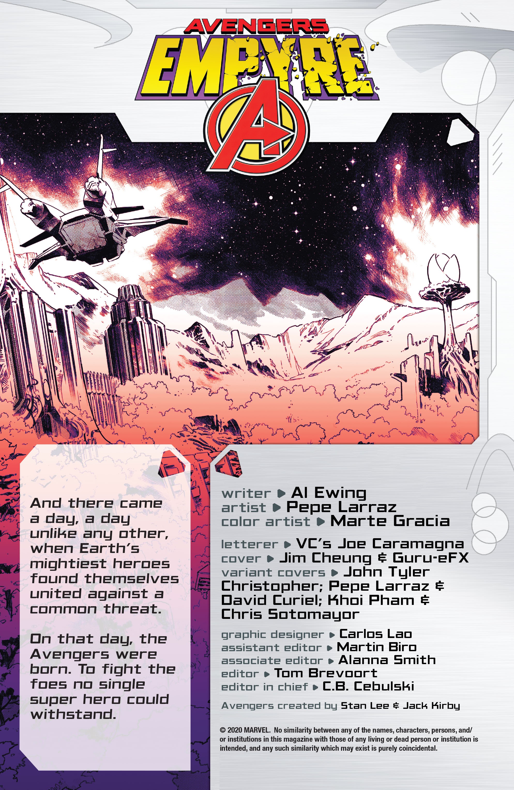 Read online Empyre comic -  Issue #0 - Avengers - 2
