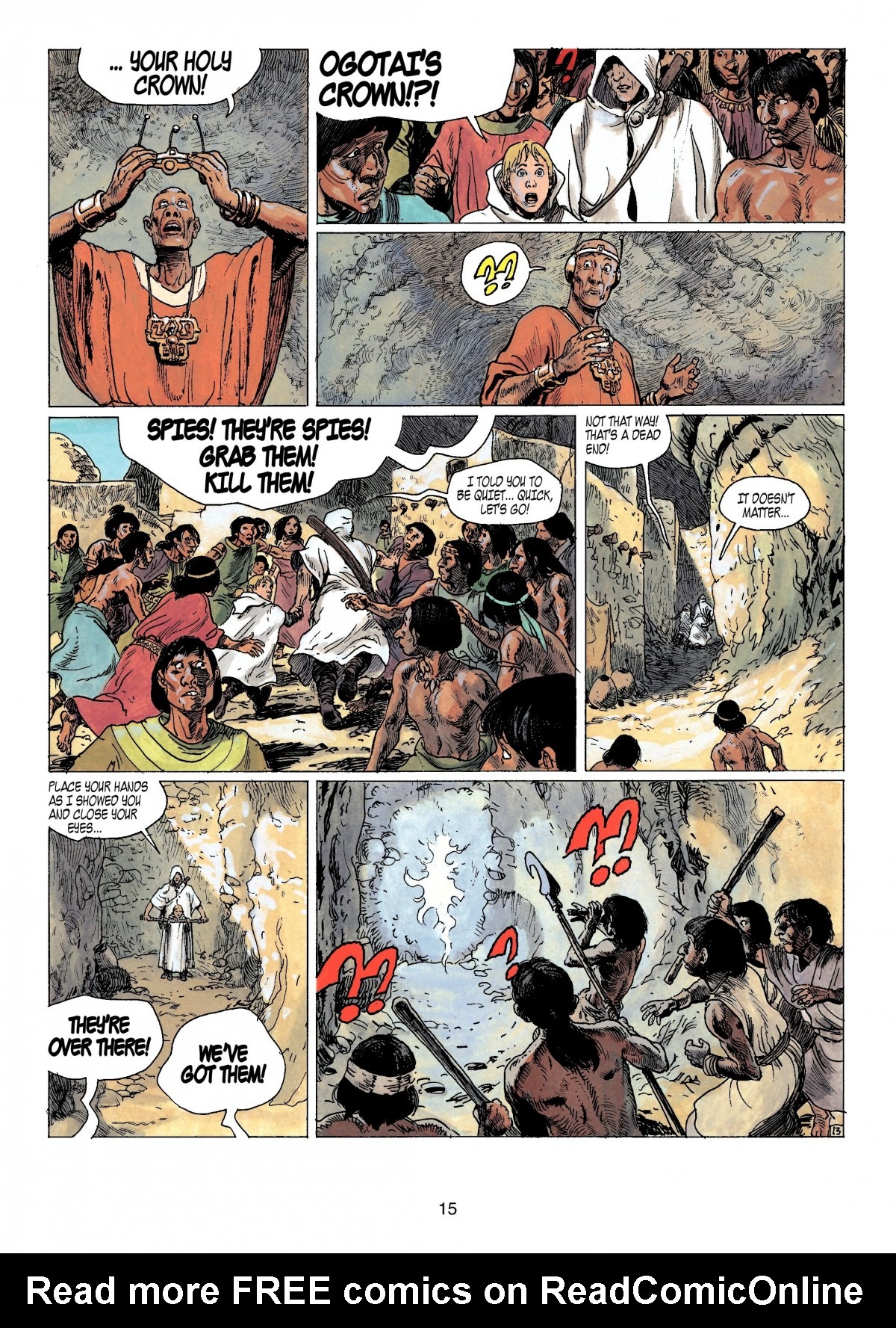 Read online Thorgal comic -  Issue #13 - 15