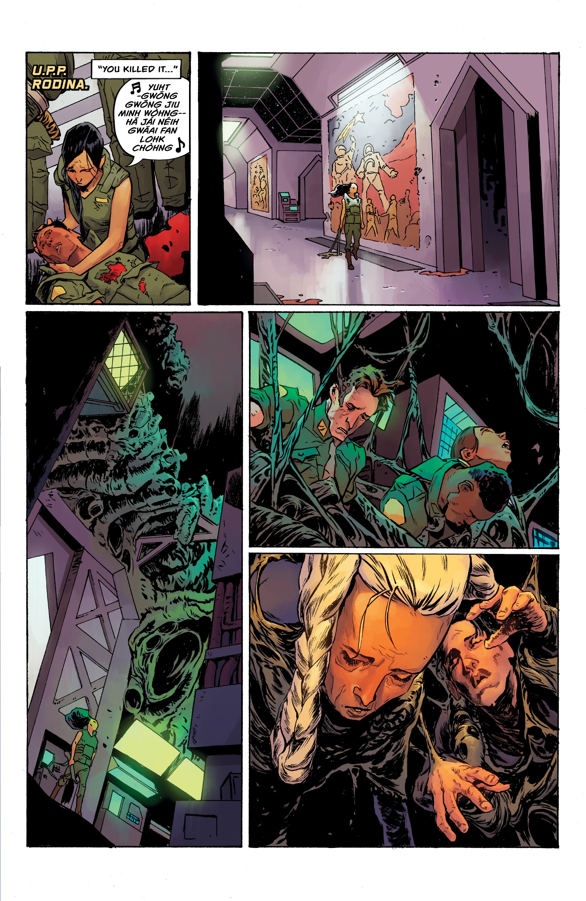 Read online William Gibson's Alien 3 comic -  Issue #4 - 13