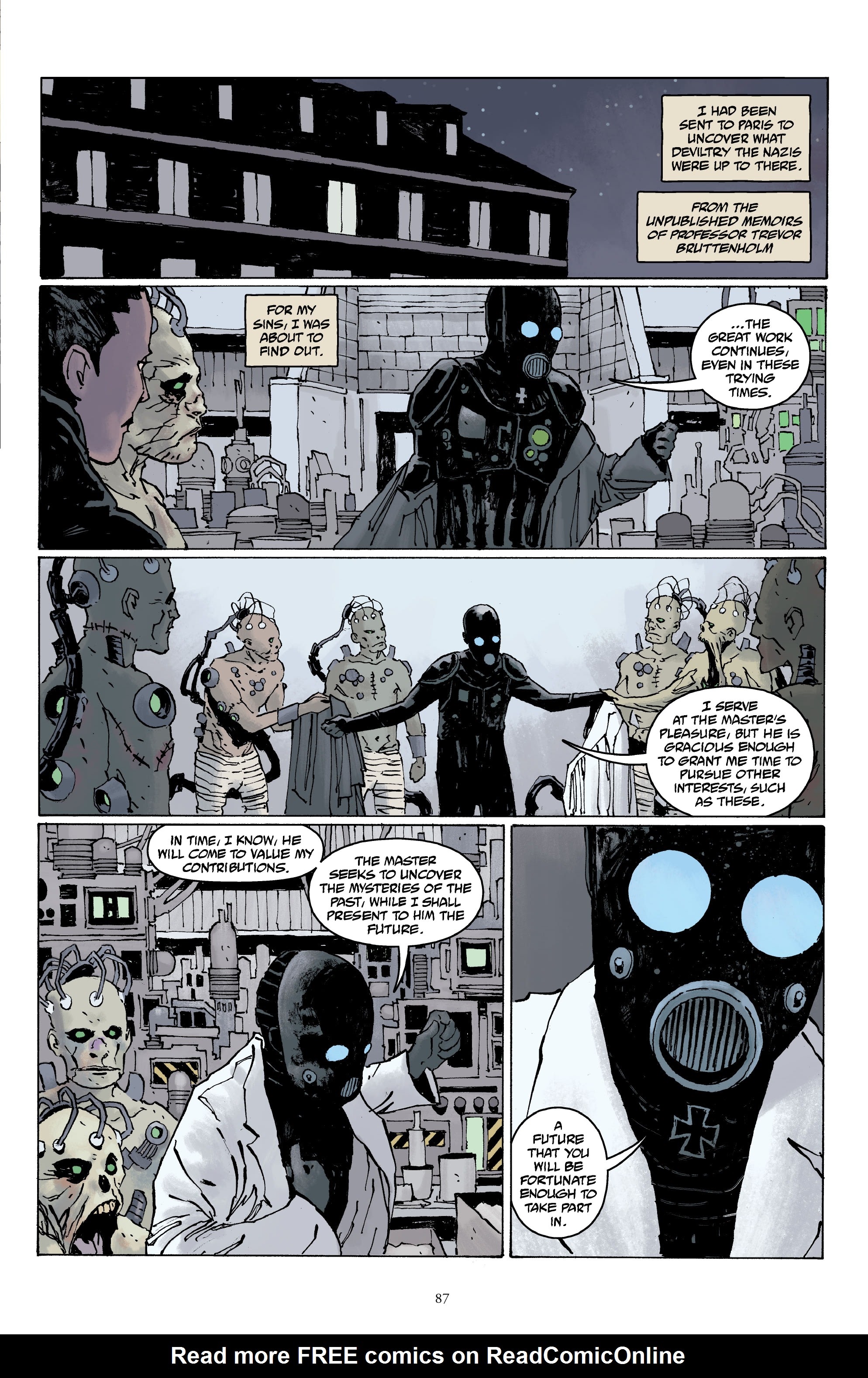 Read online Hellboy Universe: The Secret Histories comic -  Issue # TPB (Part 1) - 87