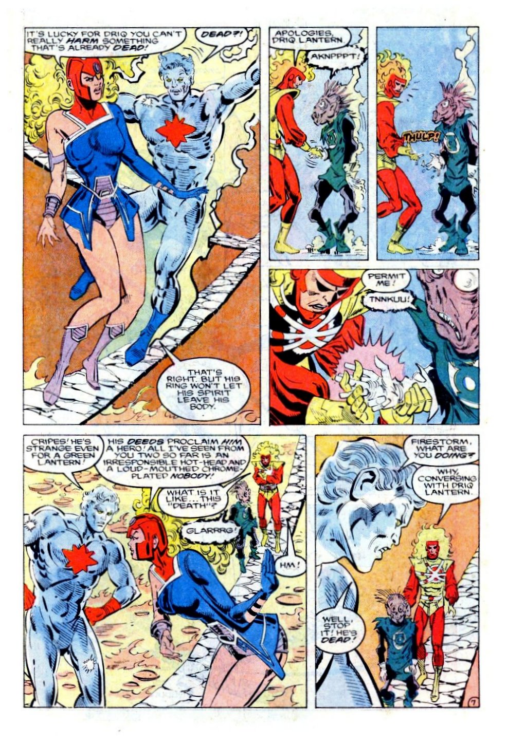 Firestorm, the Nuclear Man Issue #68 #4 - English 8
