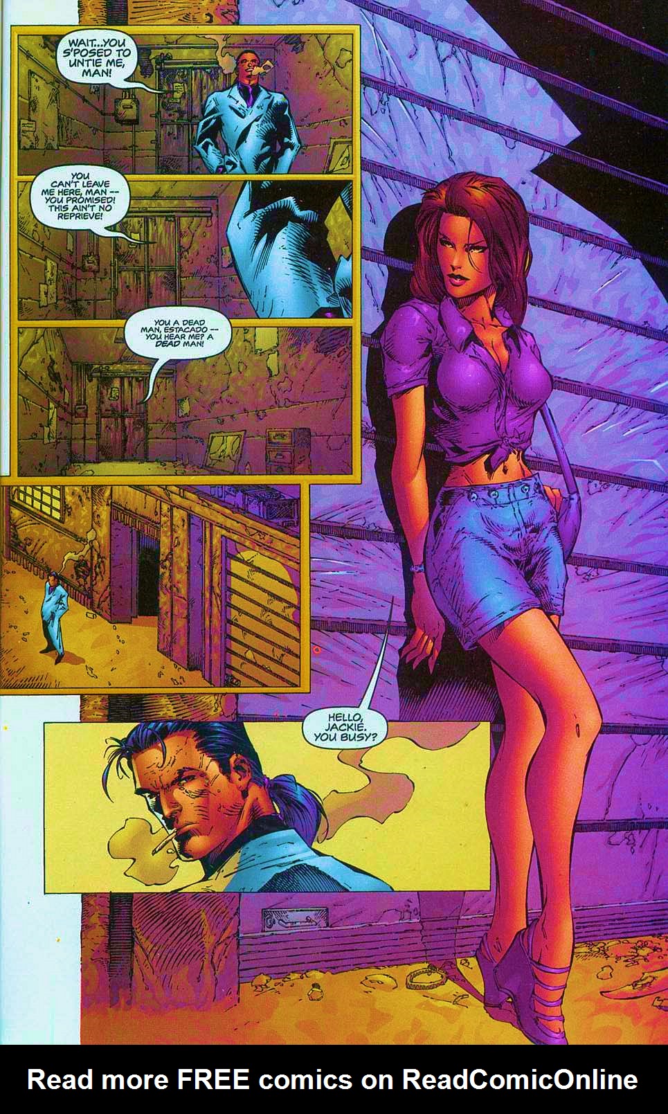 Read online Overkill: Witchblade/Aliens/Darkness/Predator comic -  Issue #1 - 16