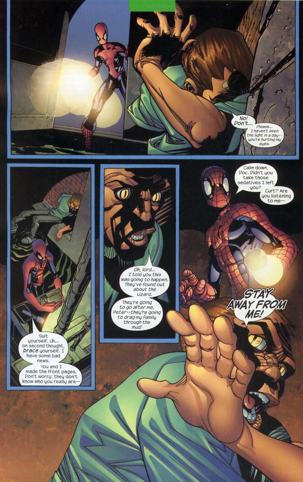 Read online The Spectacular Spider-Man (2003) comic -  Issue #12 - 19