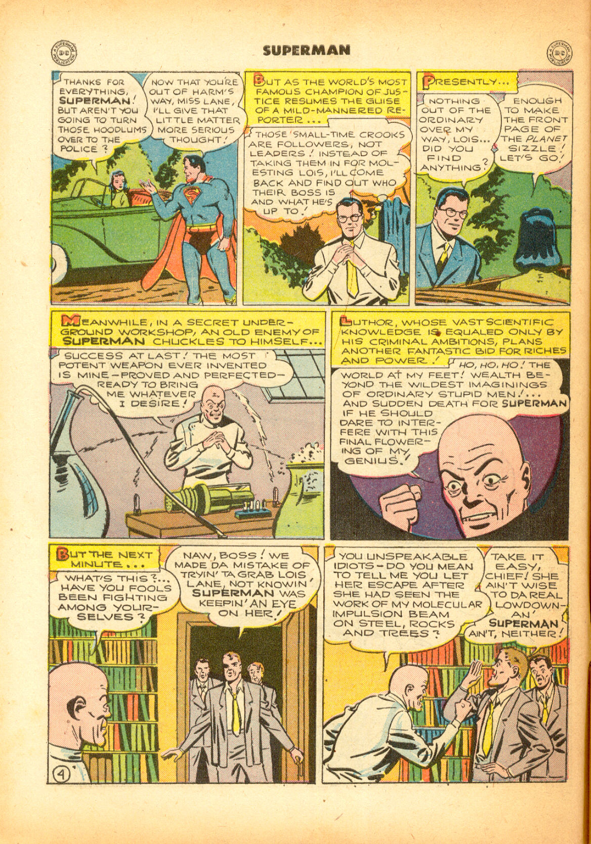 Read online Superman (1939) comic -  Issue #38 - 7