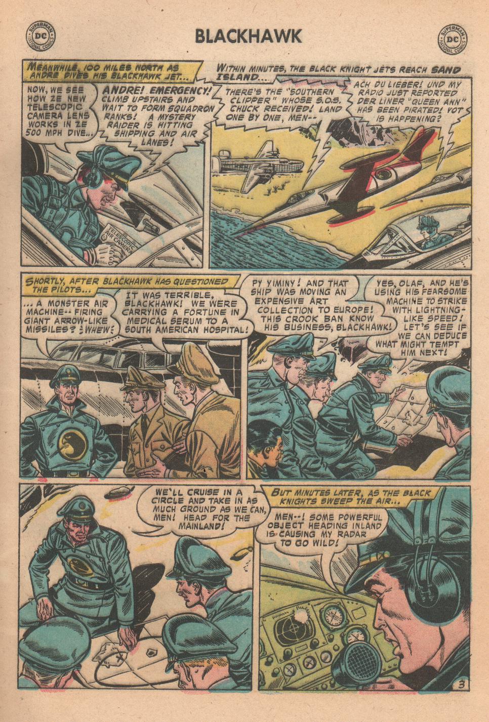 Read online Blackhawk (1957) comic -  Issue #121 - 5