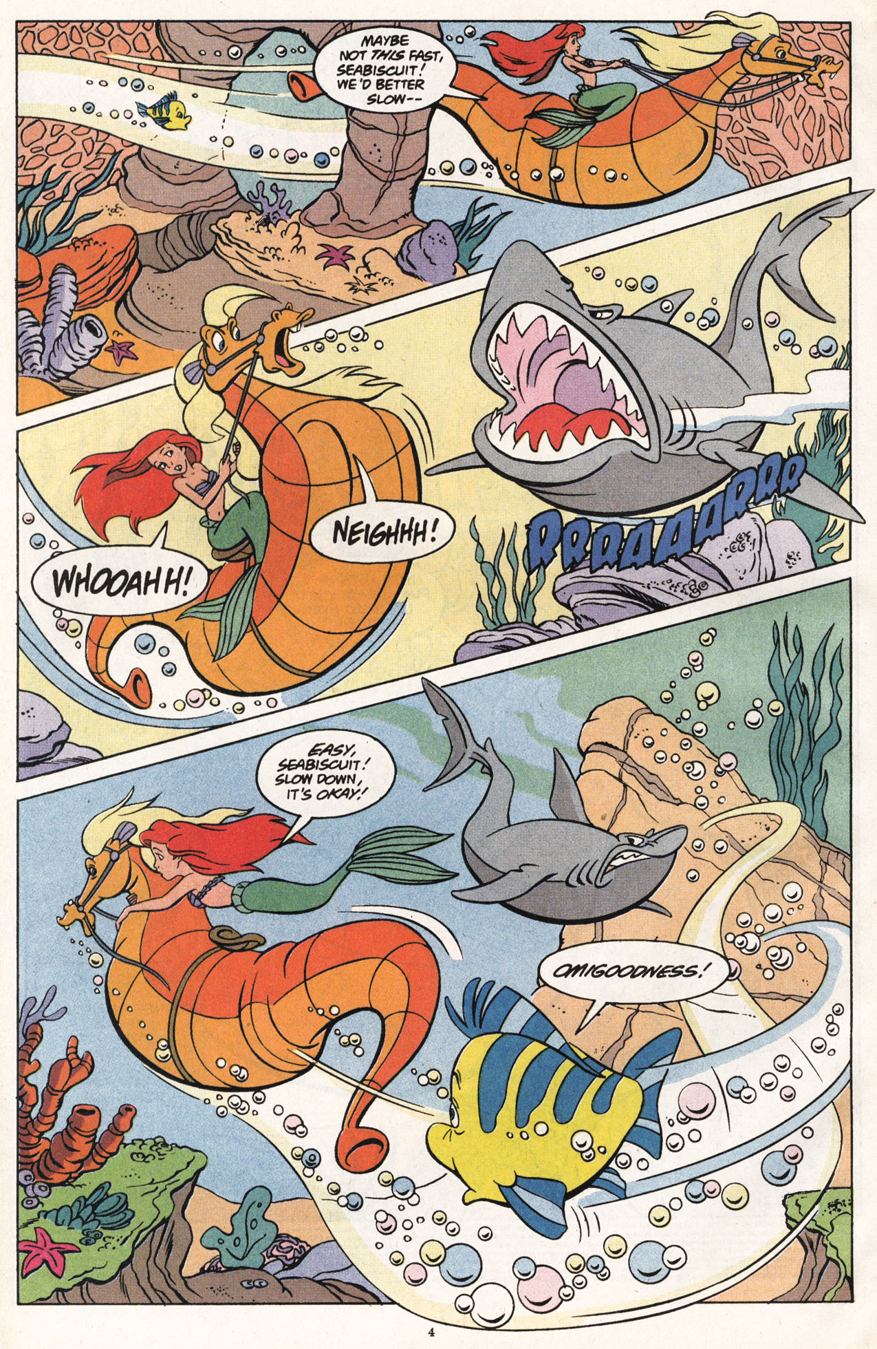 Read online Disney's The Little Mermaid comic -  Issue #4 - 6