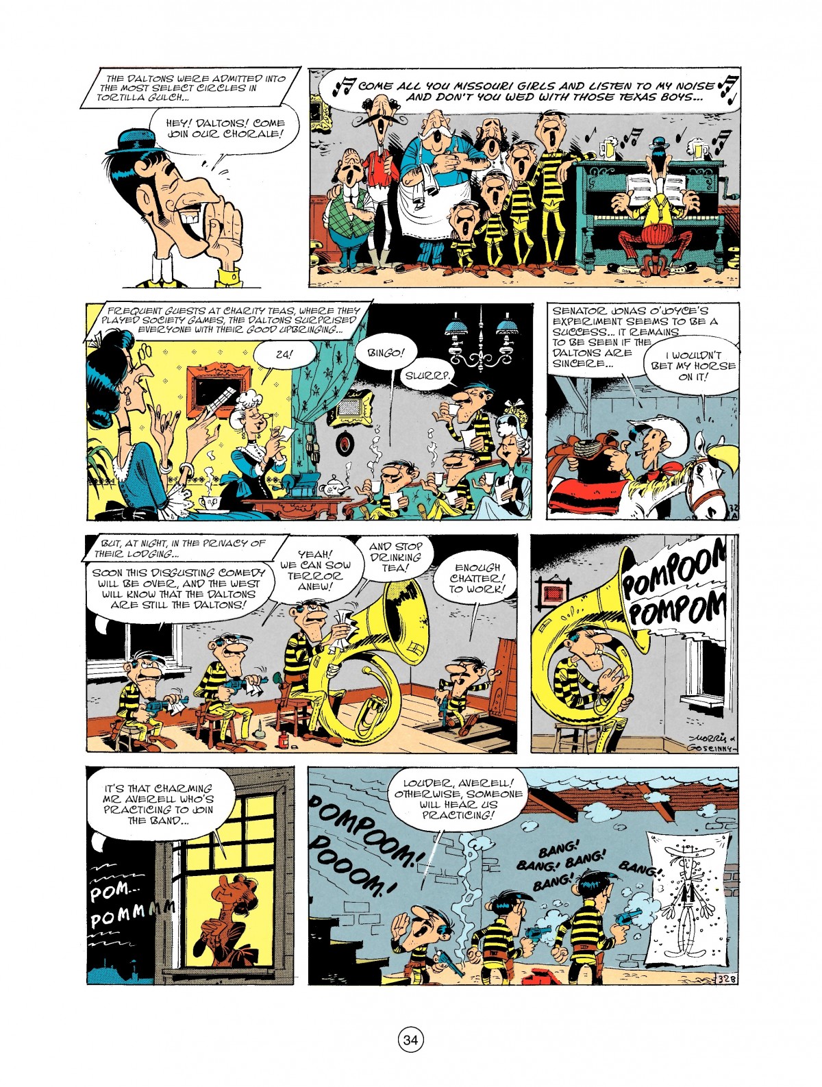 Read online A Lucky Luke Adventure comic -  Issue #36 - 34