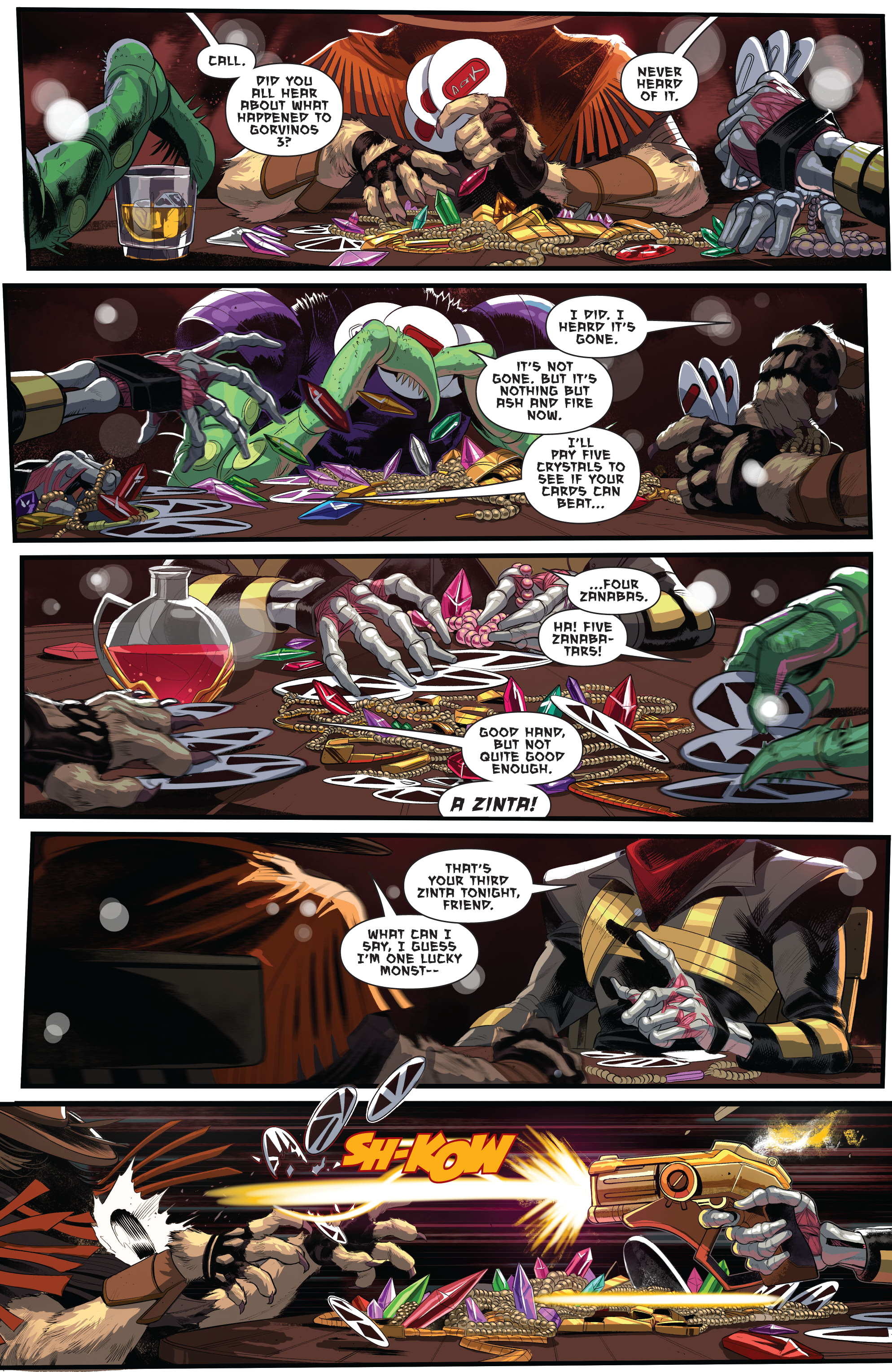 Read online Power Rangers comic -  Issue #4 - 21