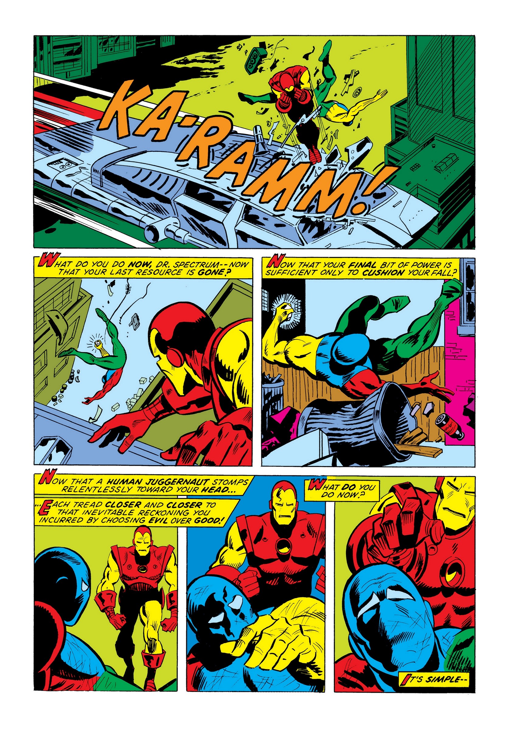Read online Marvel Masterworks: The Invincible Iron Man comic -  Issue # TPB 9 (Part 3) - 68