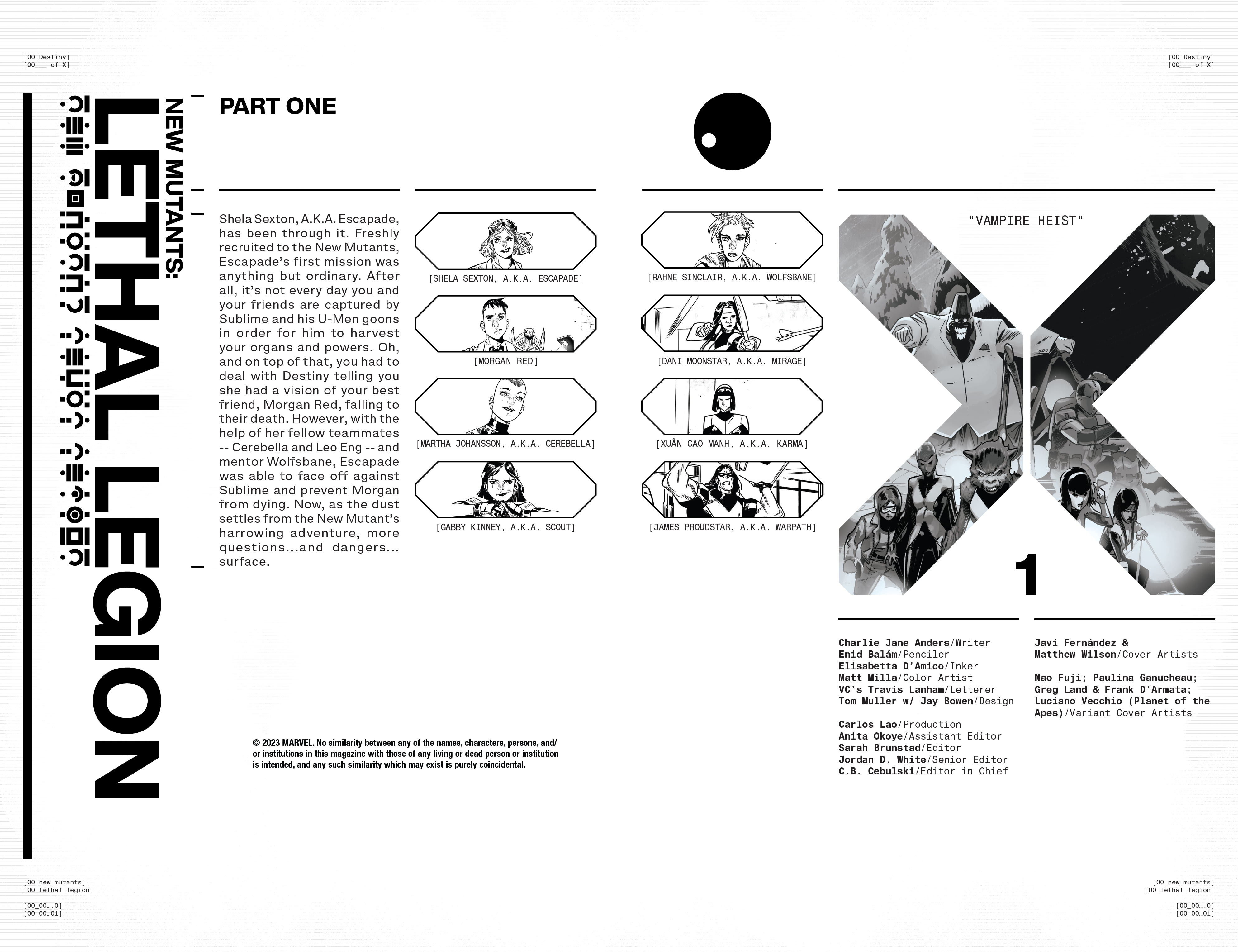 Read online New Mutants Lethal Legion comic -  Issue #1 - 7
