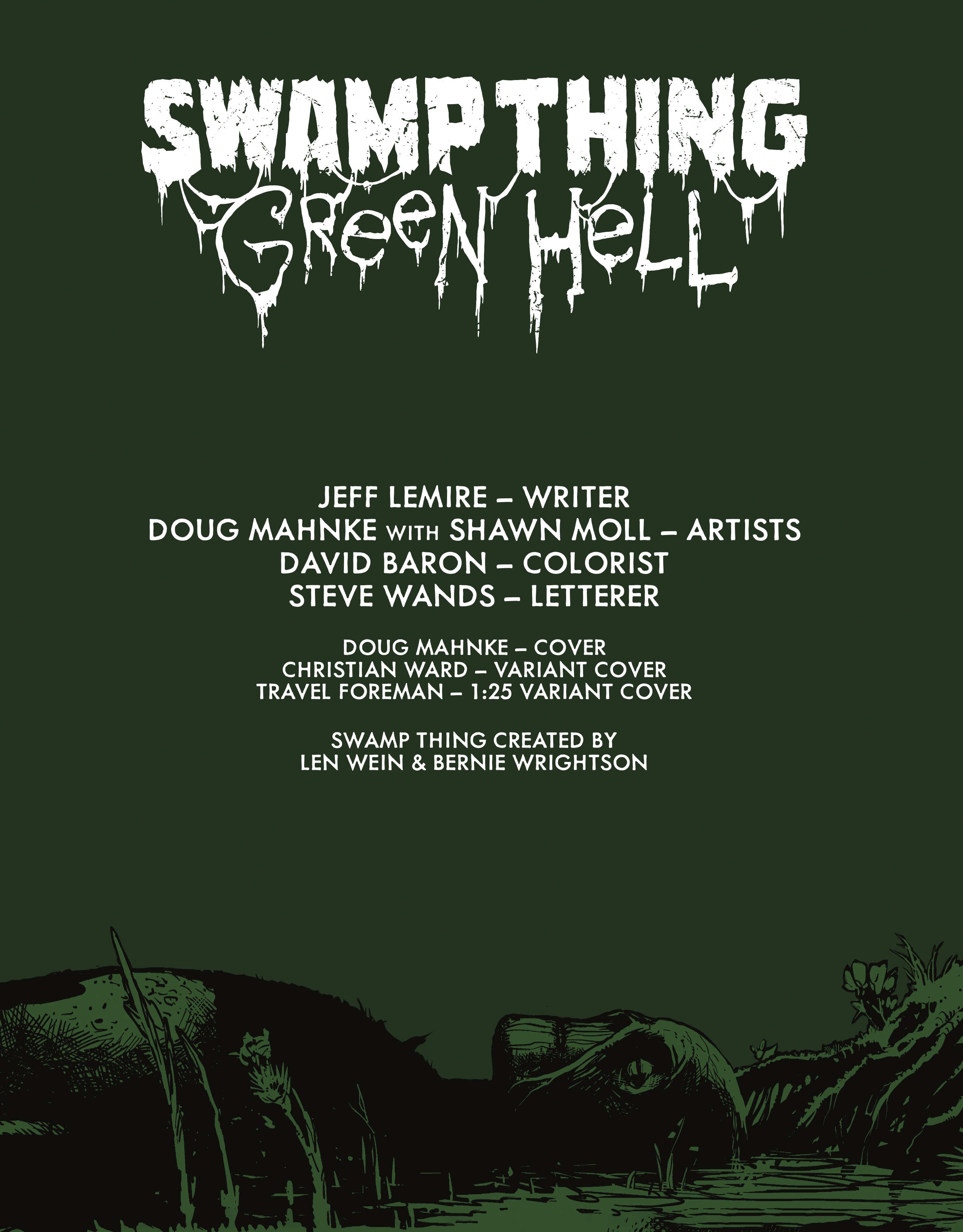 Read online Swamp Thing: Green Hell comic -  Issue #3 - 2