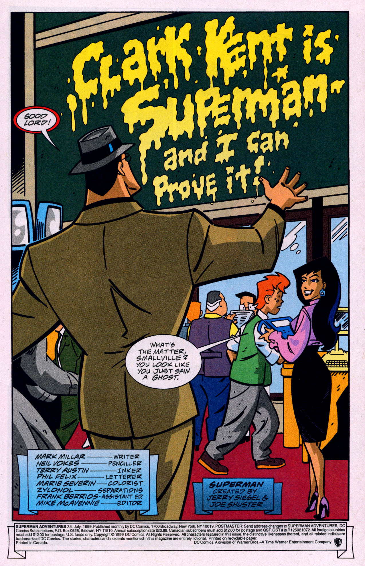 Superman Adventures Issue #33 #36 - English 2