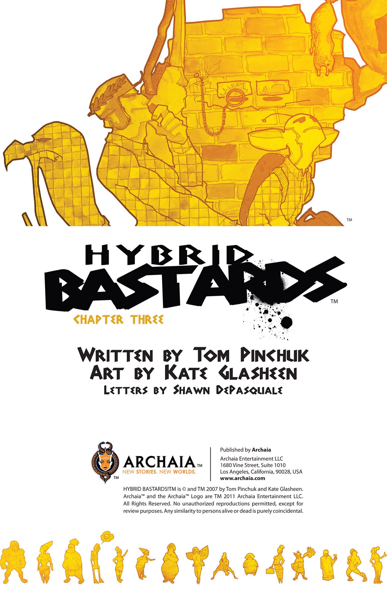 Read online Hybrid Bastards! comic -  Issue #3 - 2