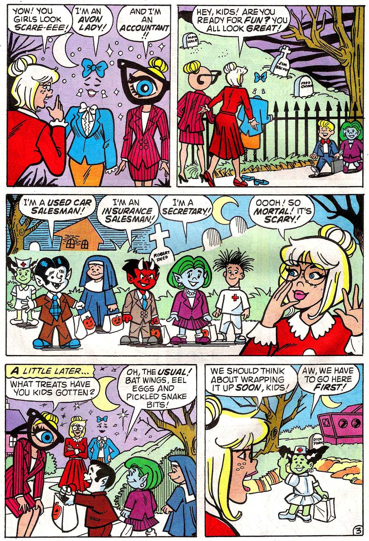 Read online Sabrina's Holiday Spectacular comic -  Issue #1 - 5