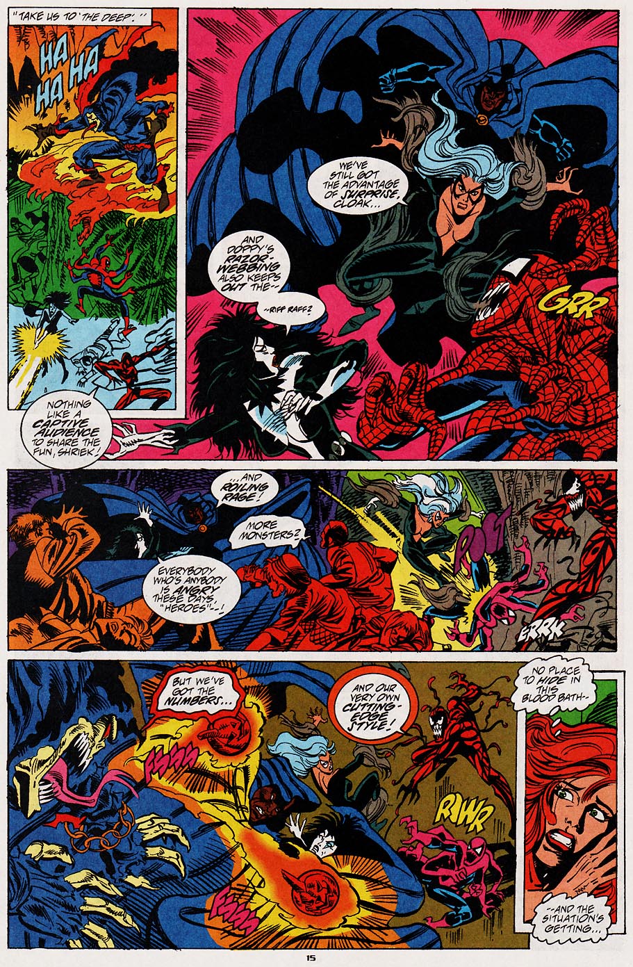 Read online Web of Spider-Man (1985) comic -  Issue #102 - 13