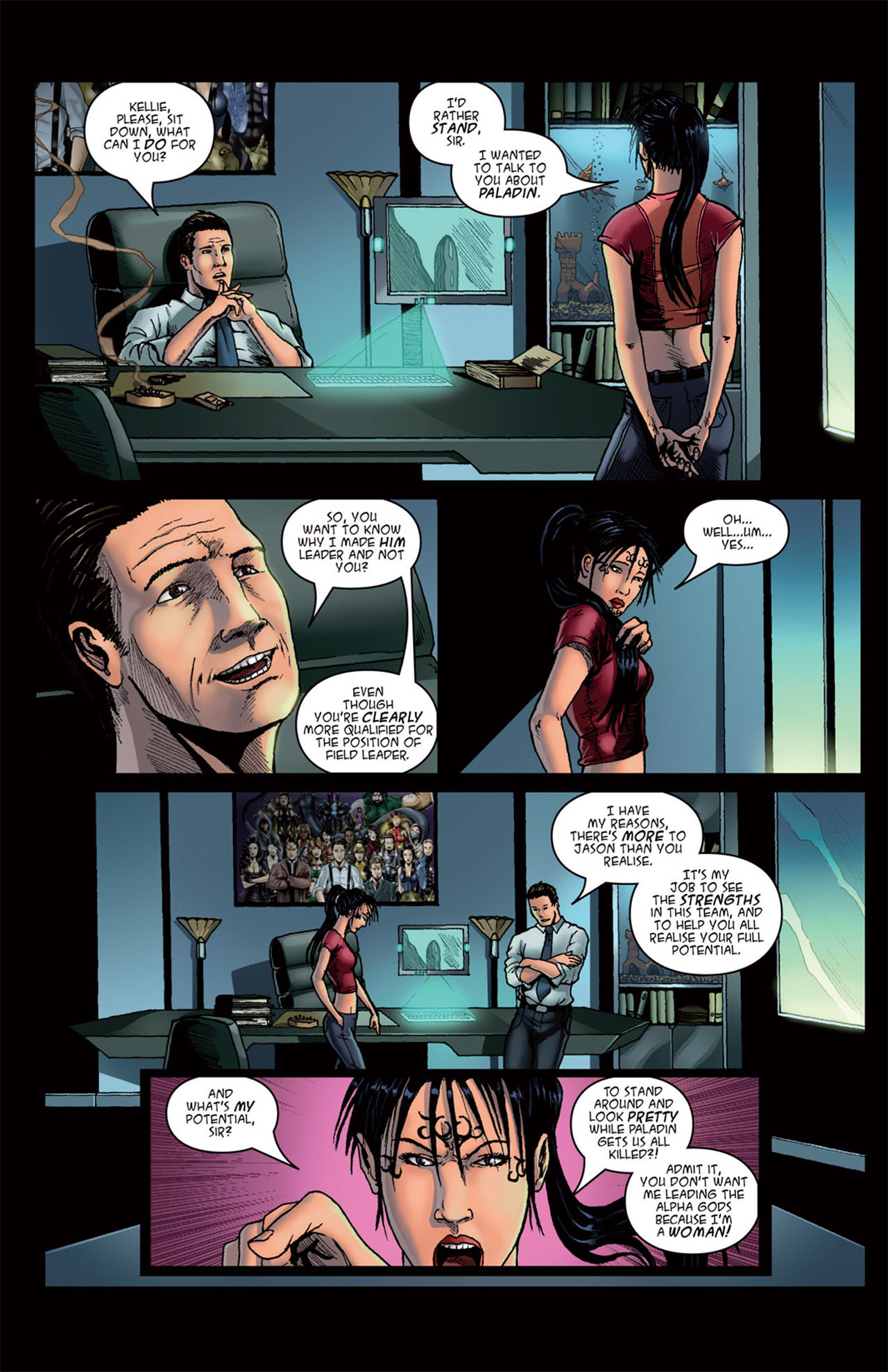 Read online Alpha Gods comic -  Issue #3 - 14