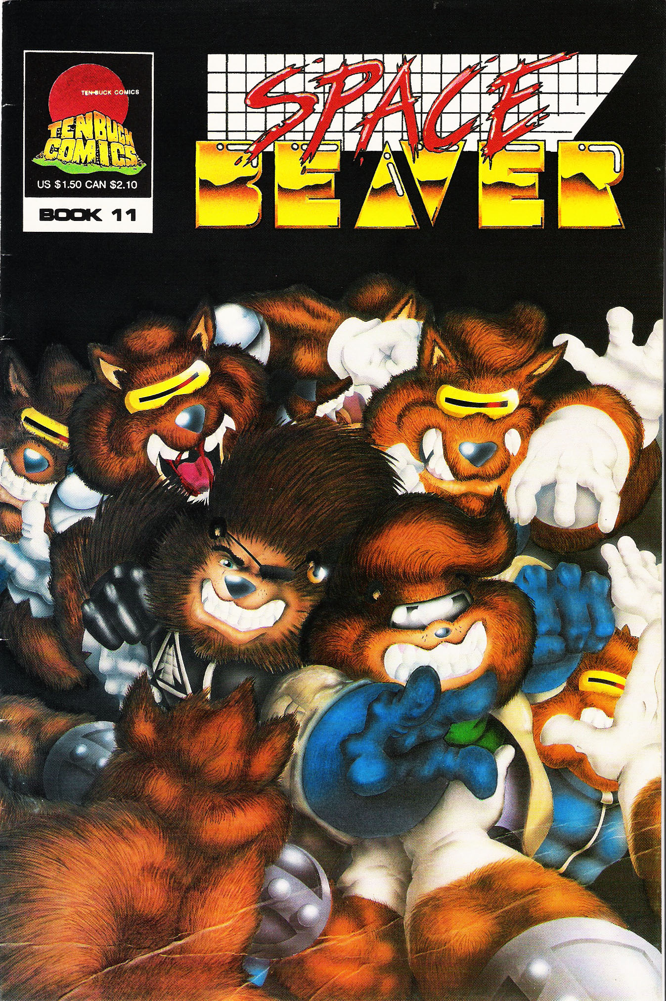 Read online Space Beaver comic -  Issue #11 - 1