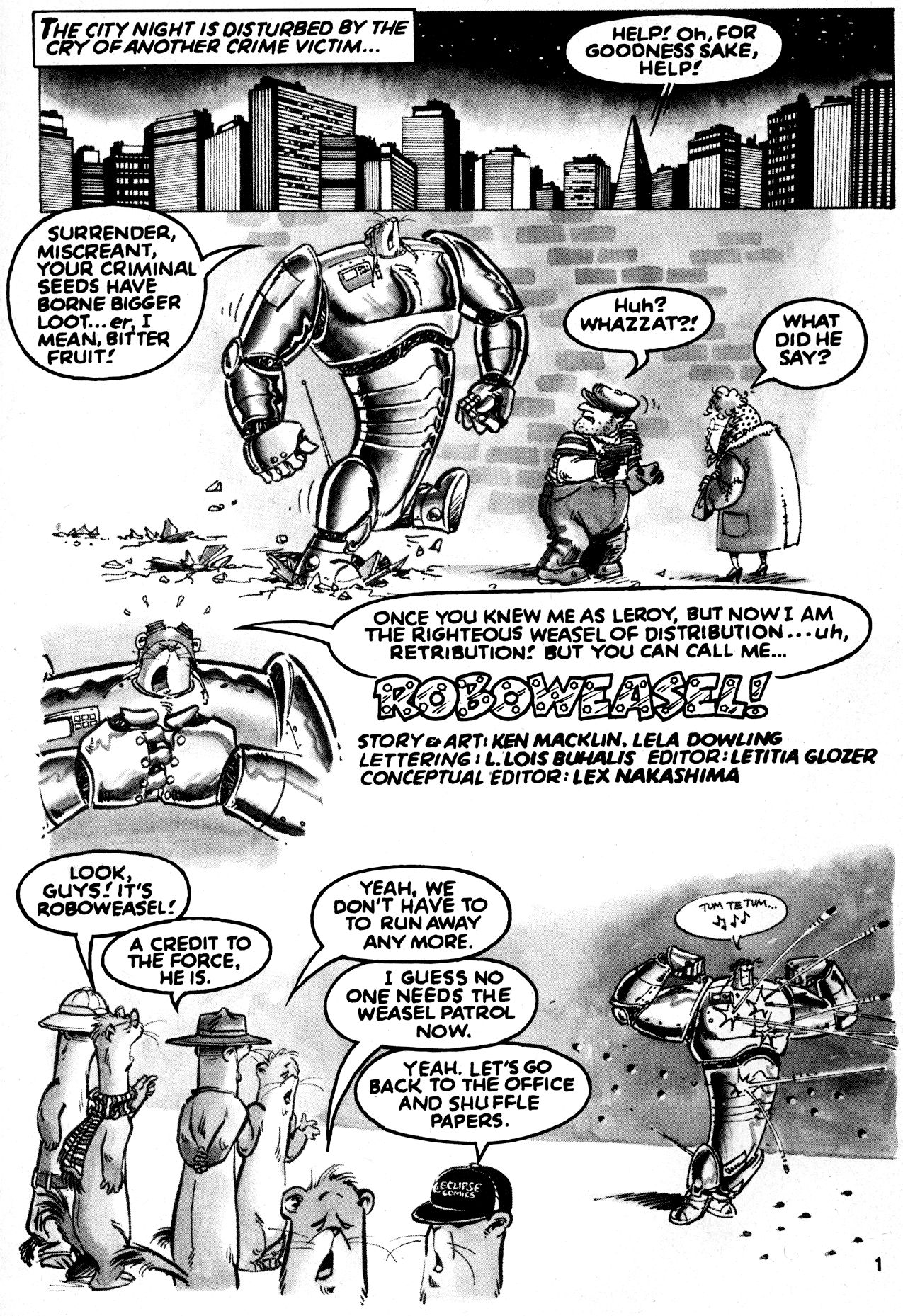 Read online Fusion (1987) comic -  Issue #8 - 25