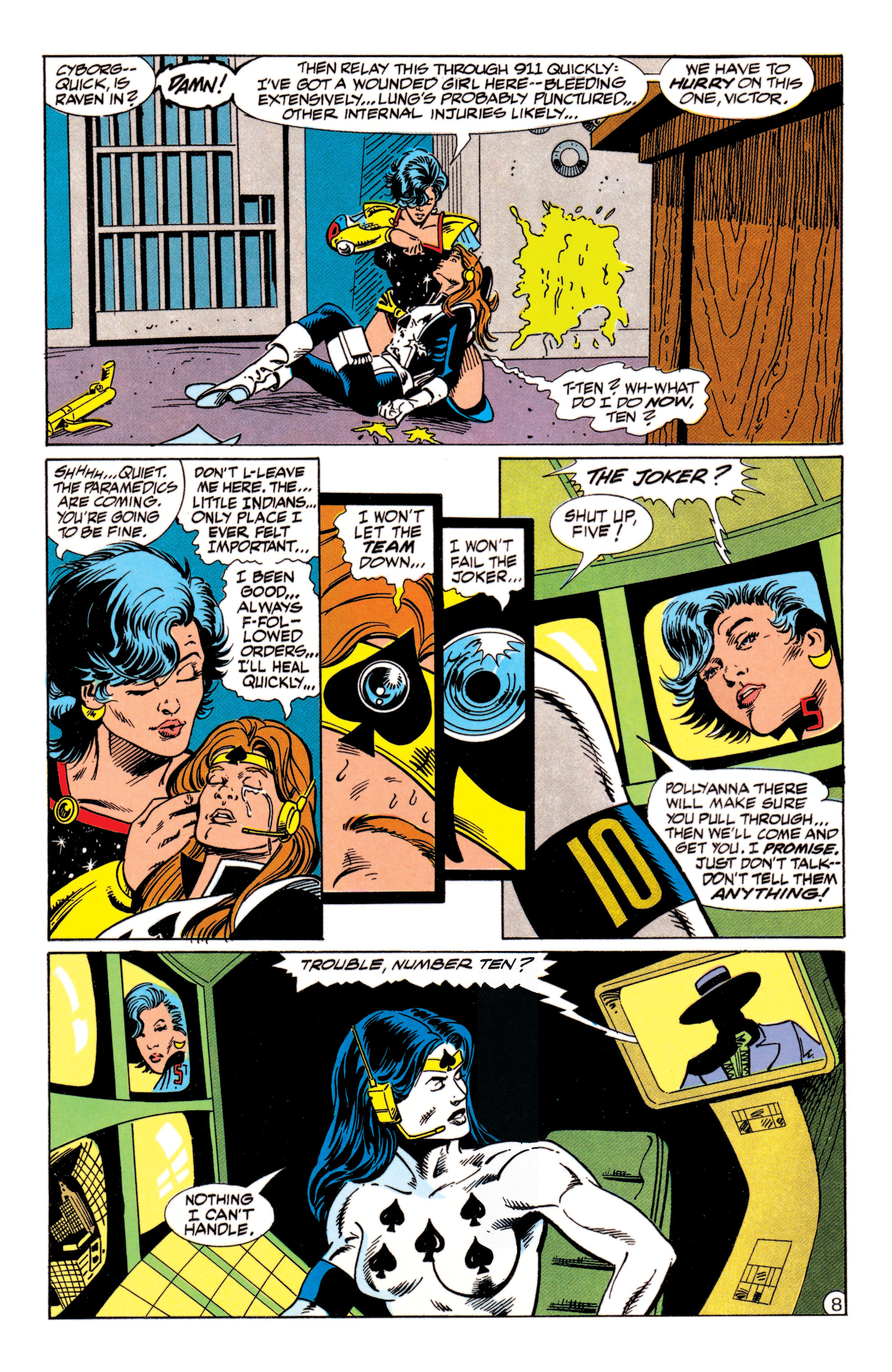 Read online The New Titans (1988) comic -  Issue #68 - 9