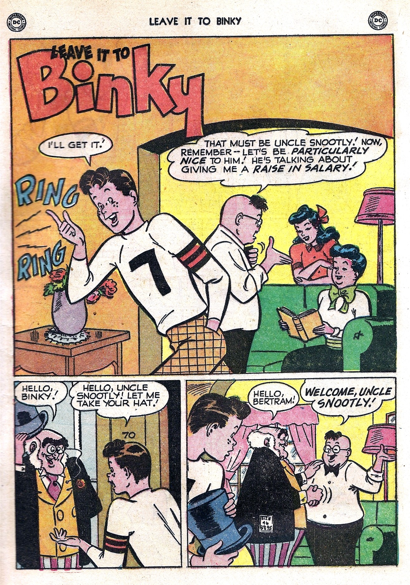 Read online Leave it to Binky comic -  Issue #16 - 17