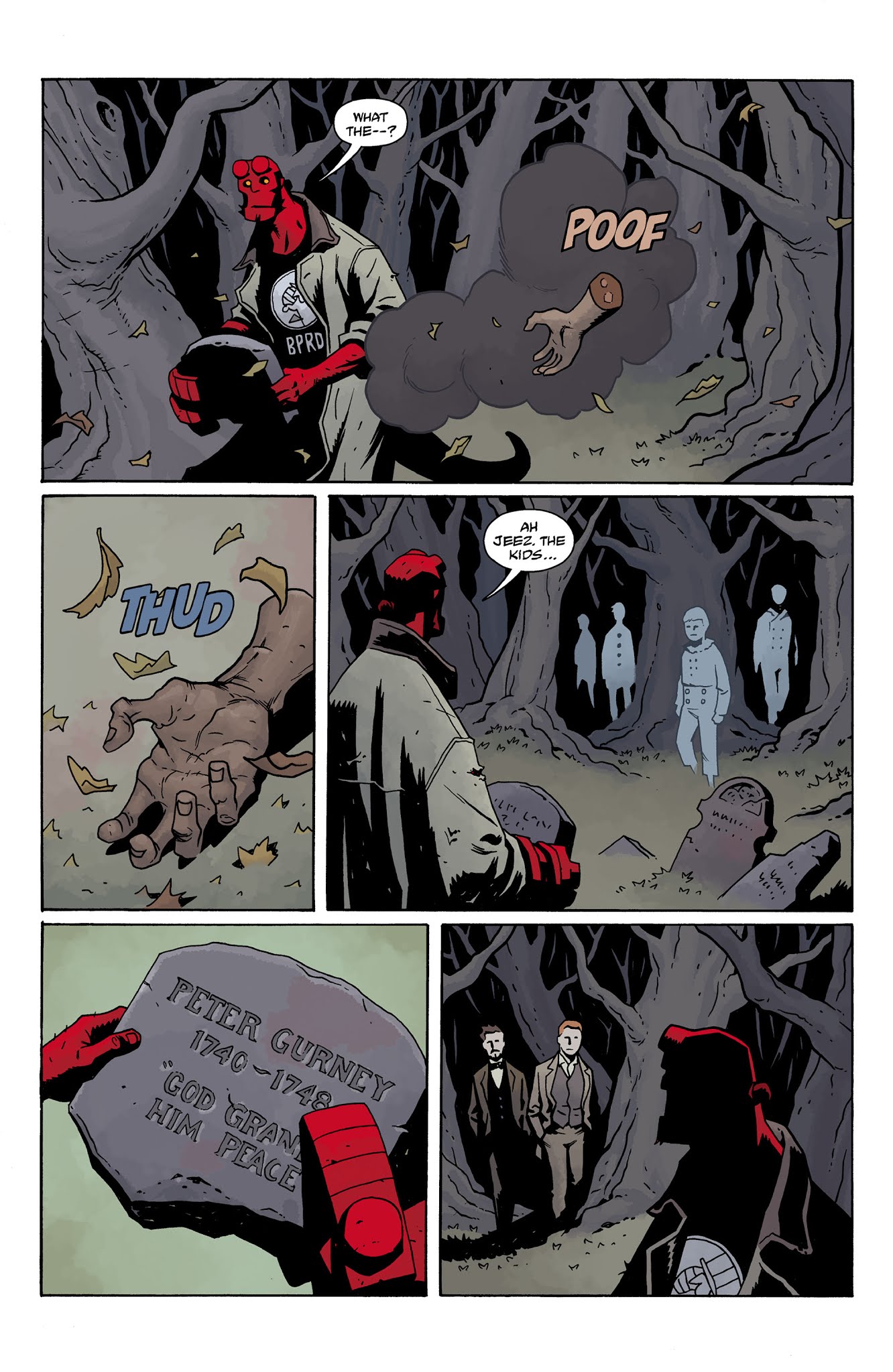 Read online Hellboy and the B.P.R.D.: 1953 - The Phantom Hand & the Kelpie comic -  Issue # Full - 15