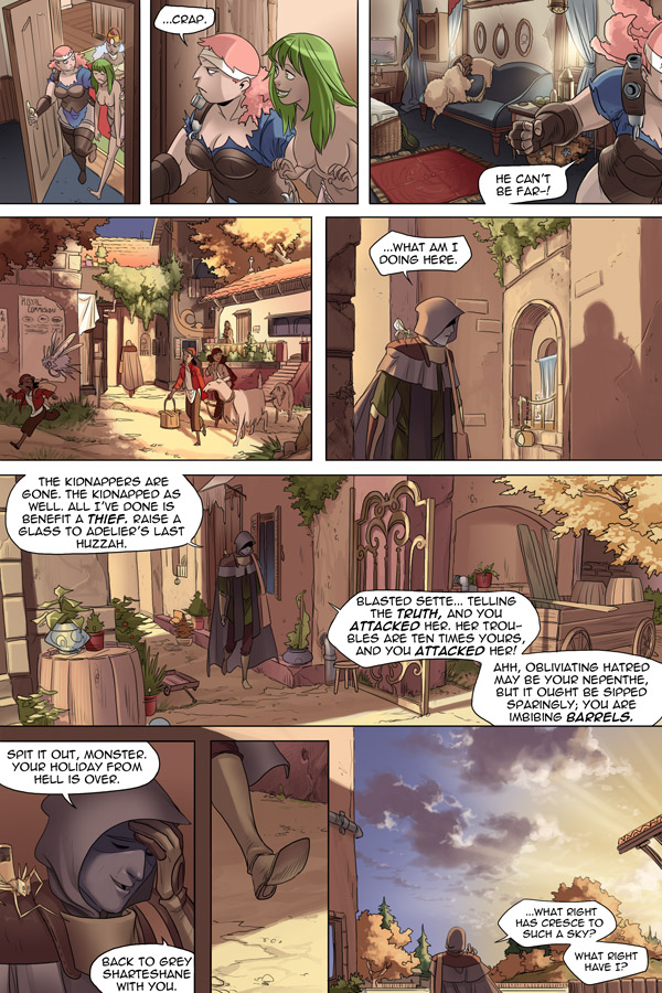 Read online Unsounded comic -  Issue #9 - 39