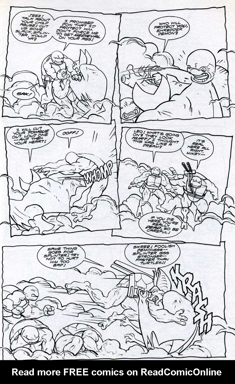 Read online Teenage Mutant Ninja Turtles (1996) comic -  Issue #16 - 18