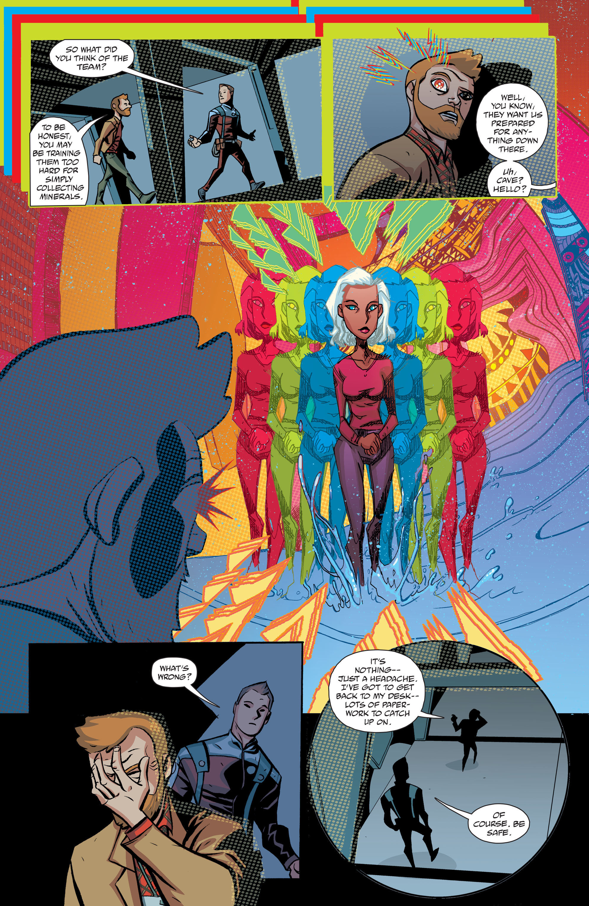 Read online Cave Carson Has a Cybernetic Eye comic -  Issue #1 - 14
